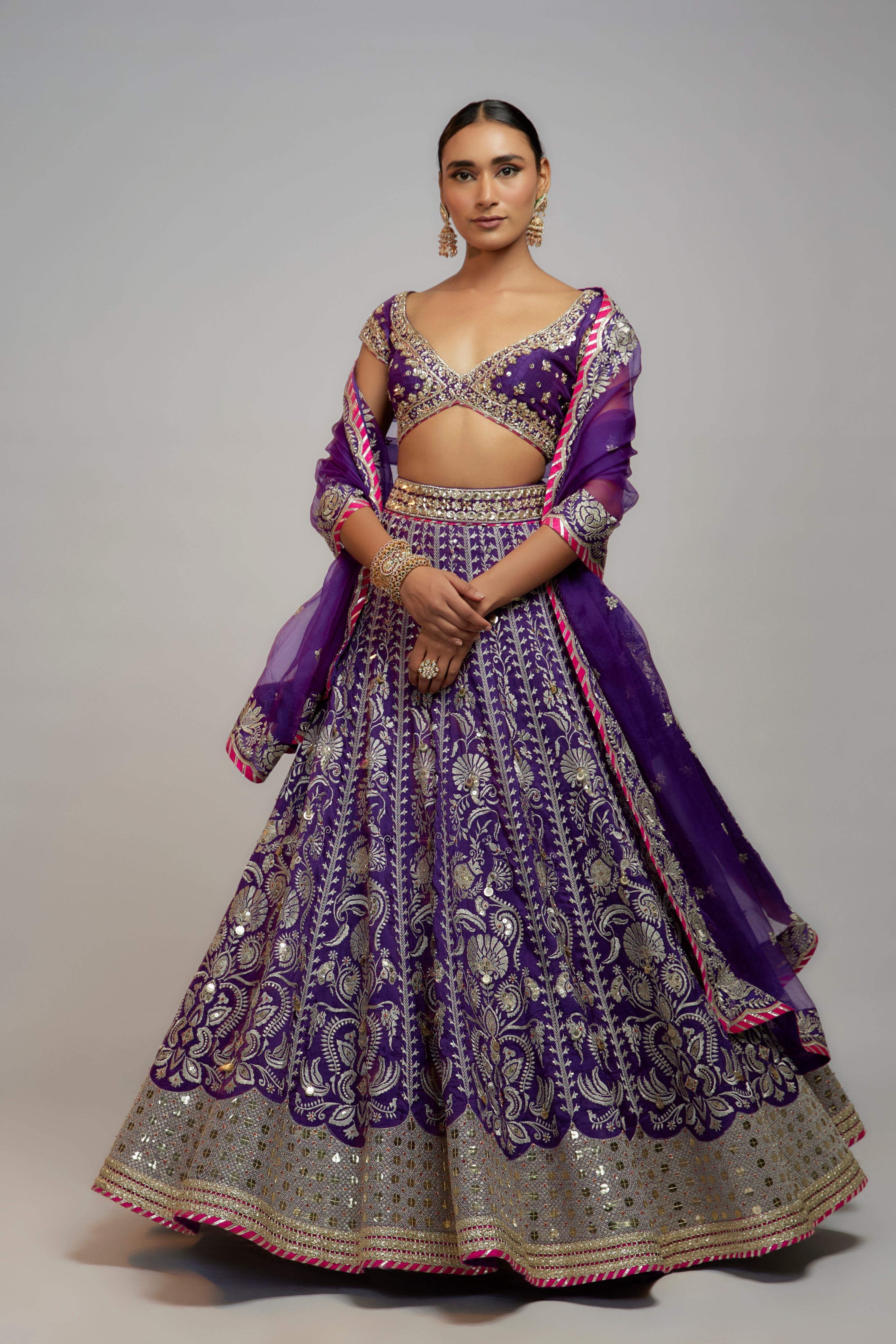 Golconda Sacchi lehenga set