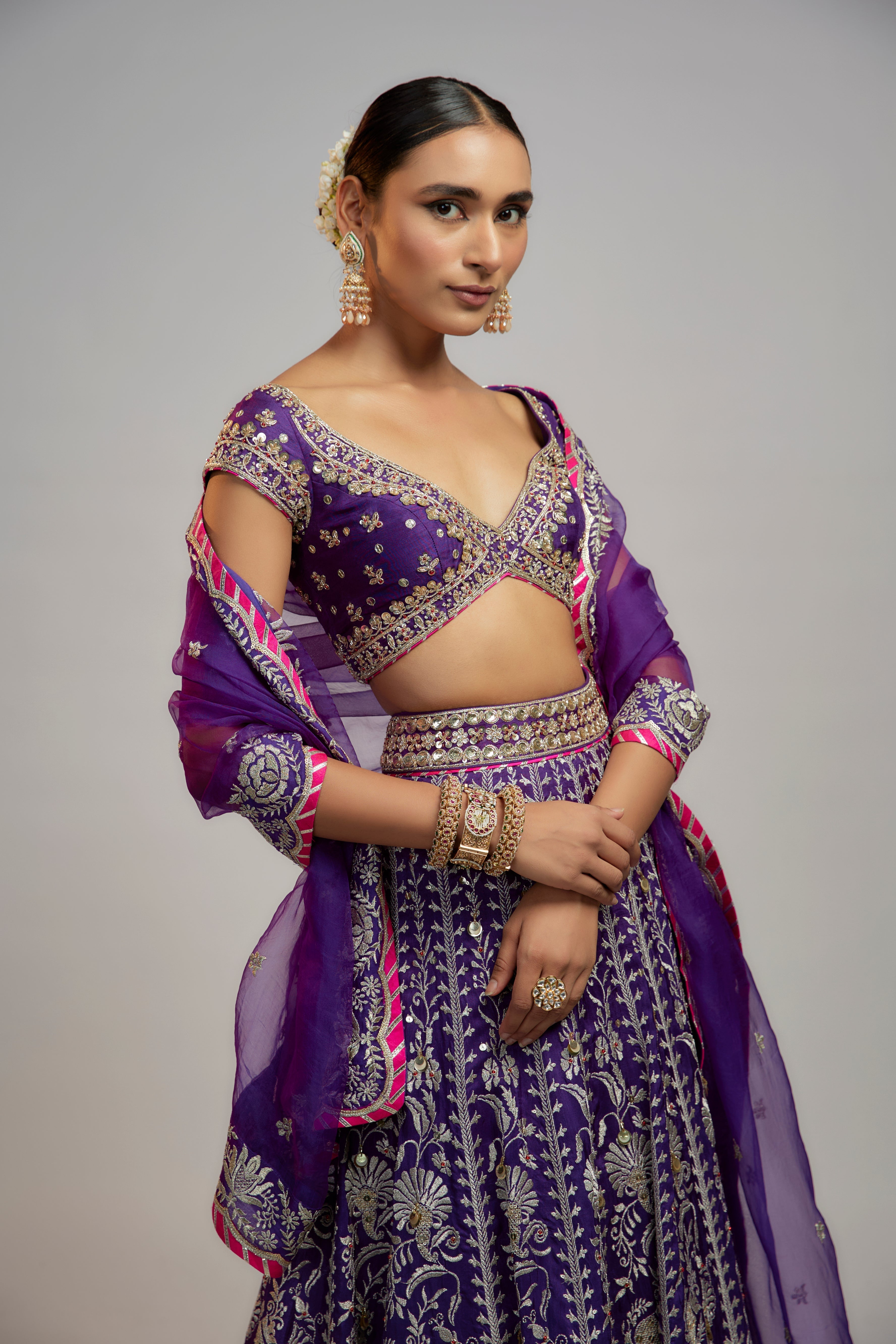 Golconda Sacchi lehenga set