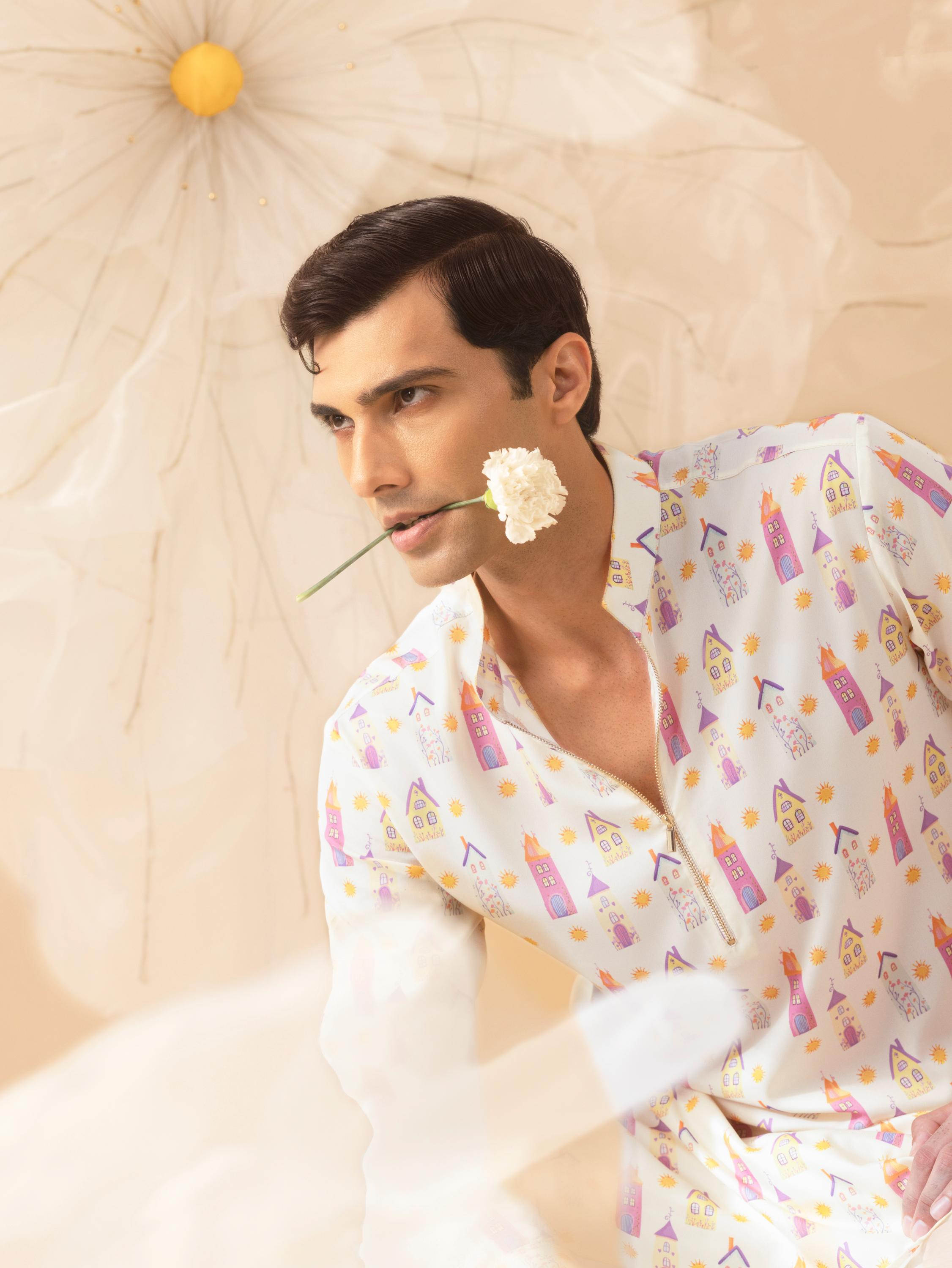 SUNNY SIDE SILK KURTA