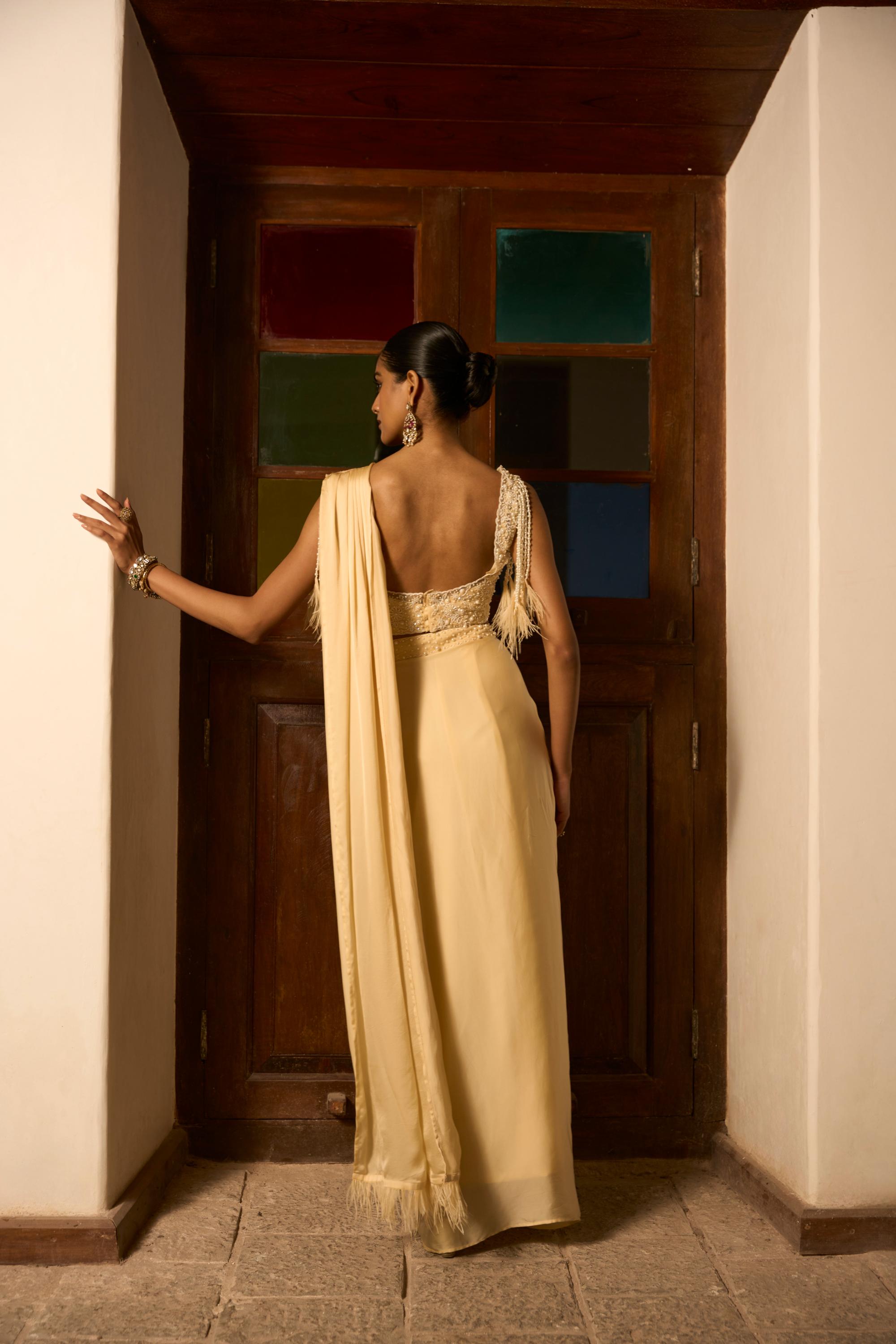 Pre Draped Saree