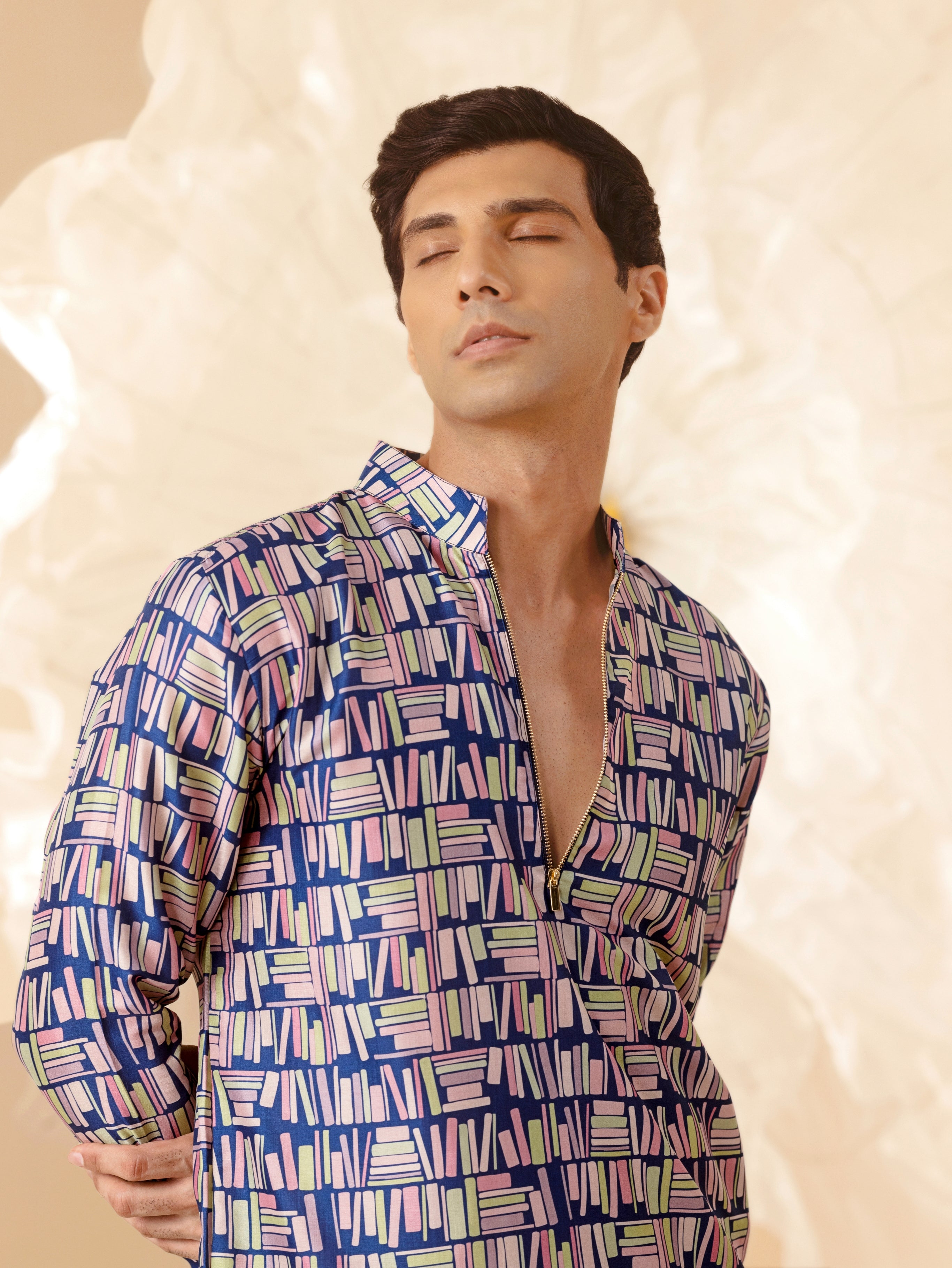 BOOK SELF SILK KURTA