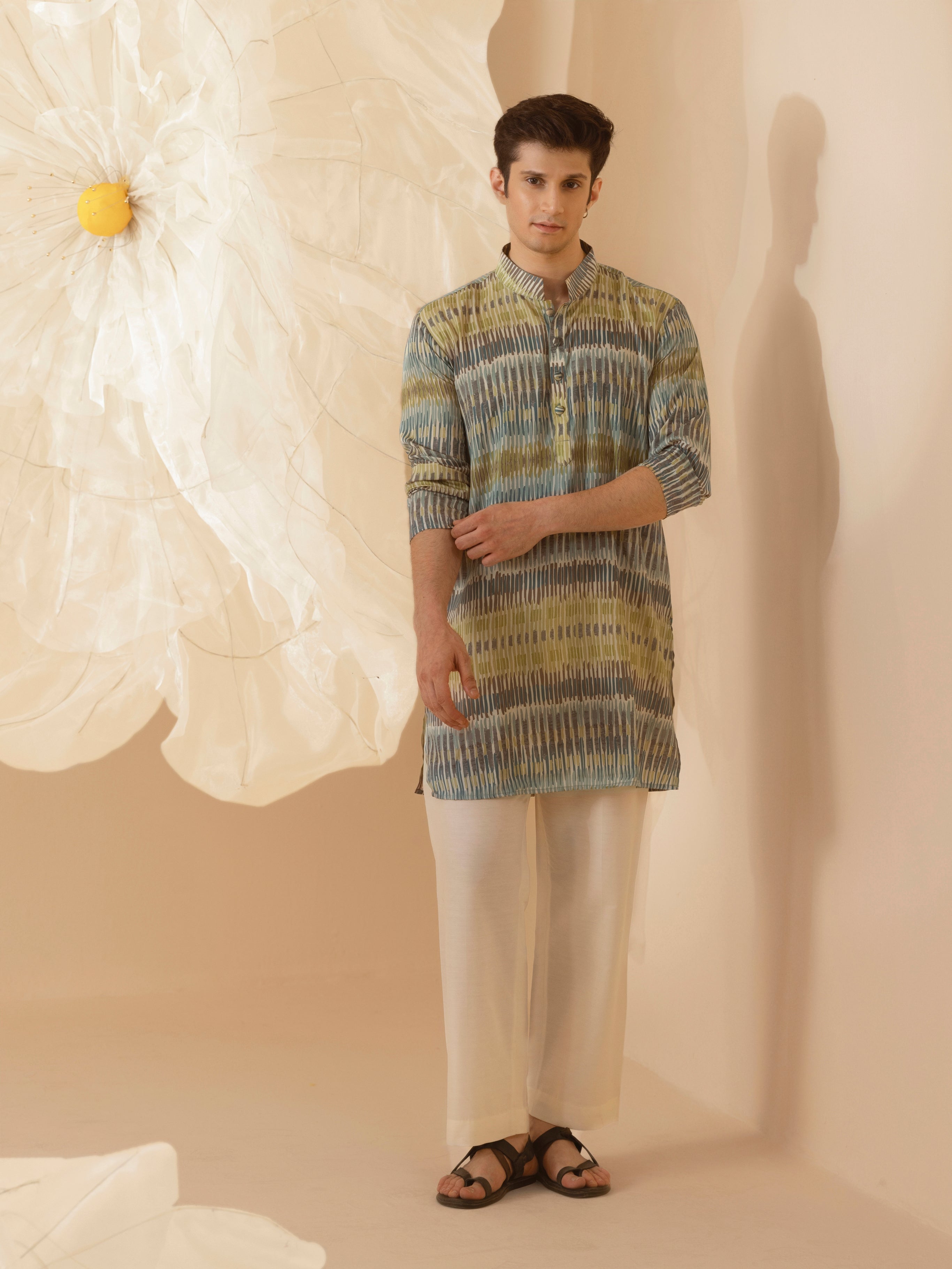 ETHEREAL HUES SILK KURTA