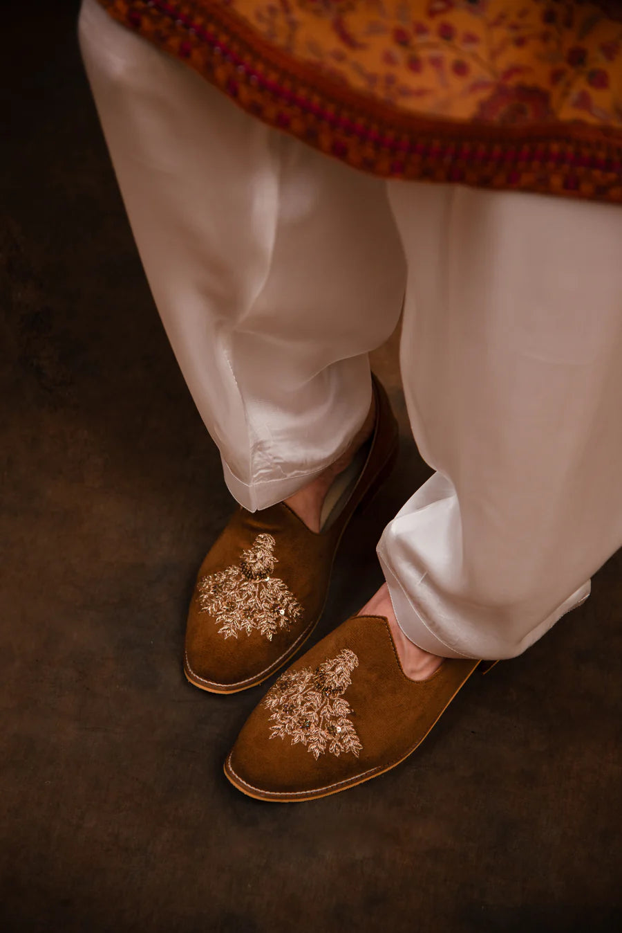 Saffron Orange Kurta