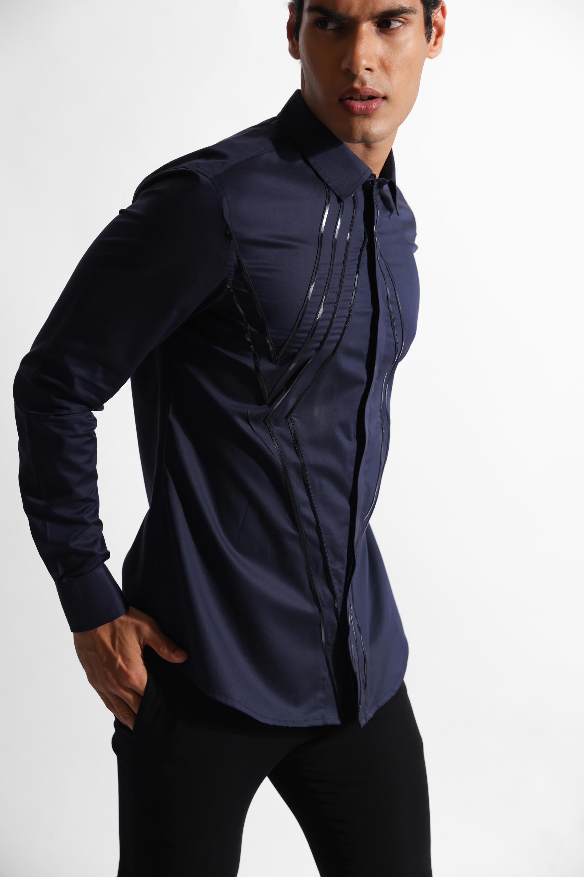 SHIRT - DIAMOND STRIP