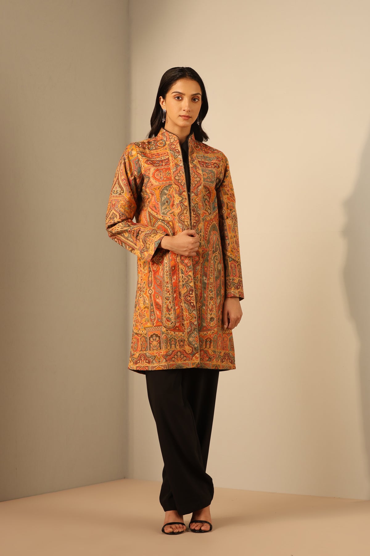 Kyra Fine Wool Silk Full Jacket