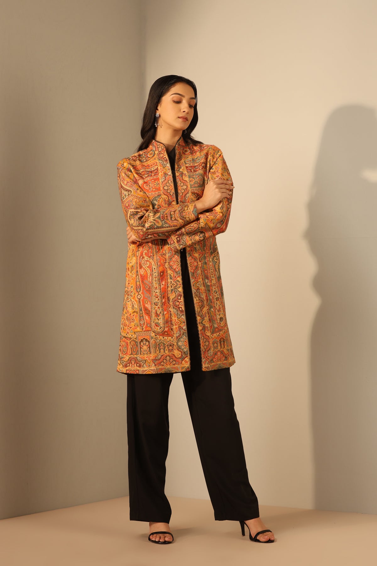 Kyra Fine Wool Silk Full Jacket