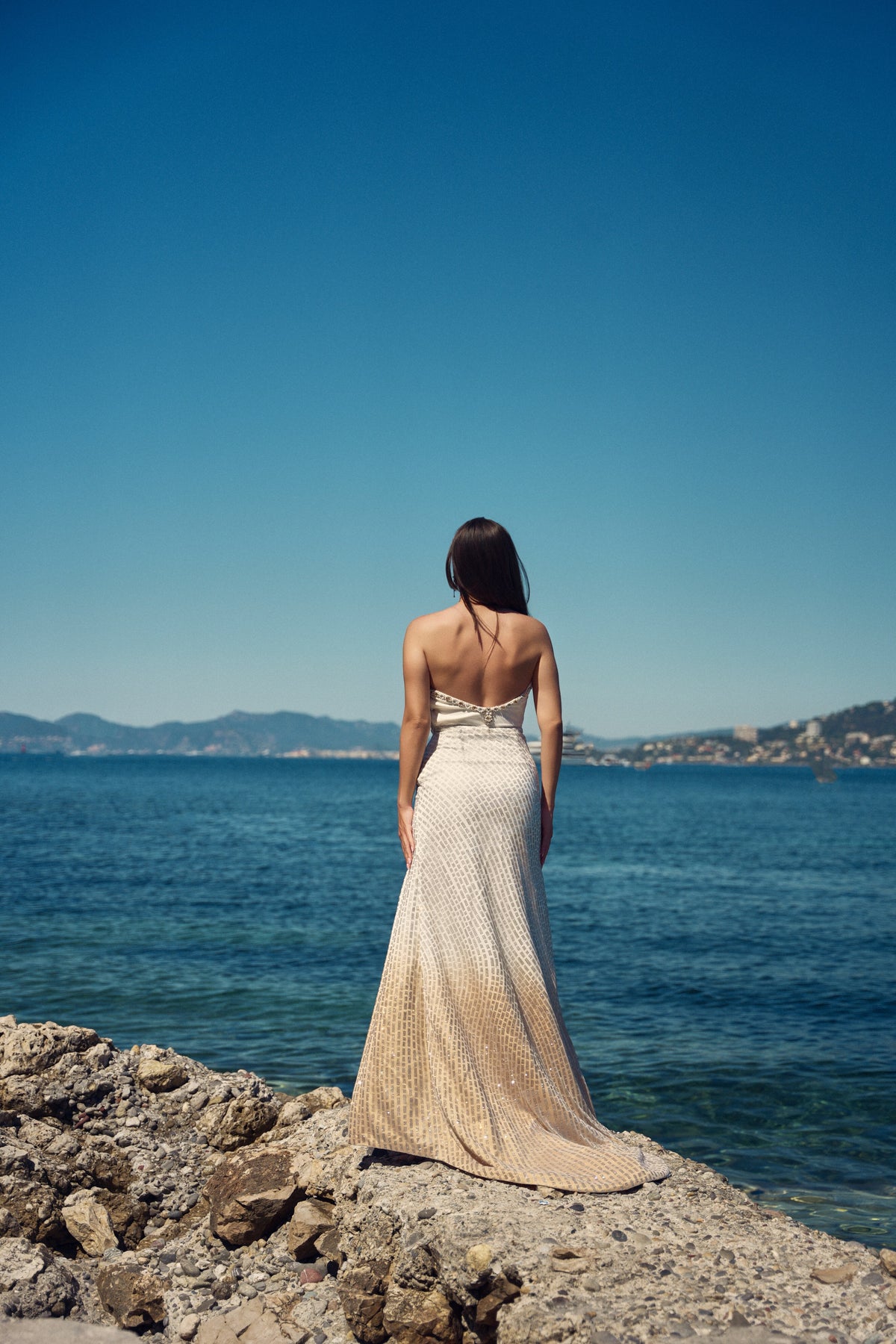 Ivory Ombré Radiance Gown