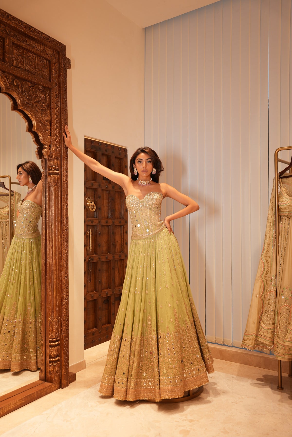 Mallaikaa Chheda In Zivaya Lehenga Set
