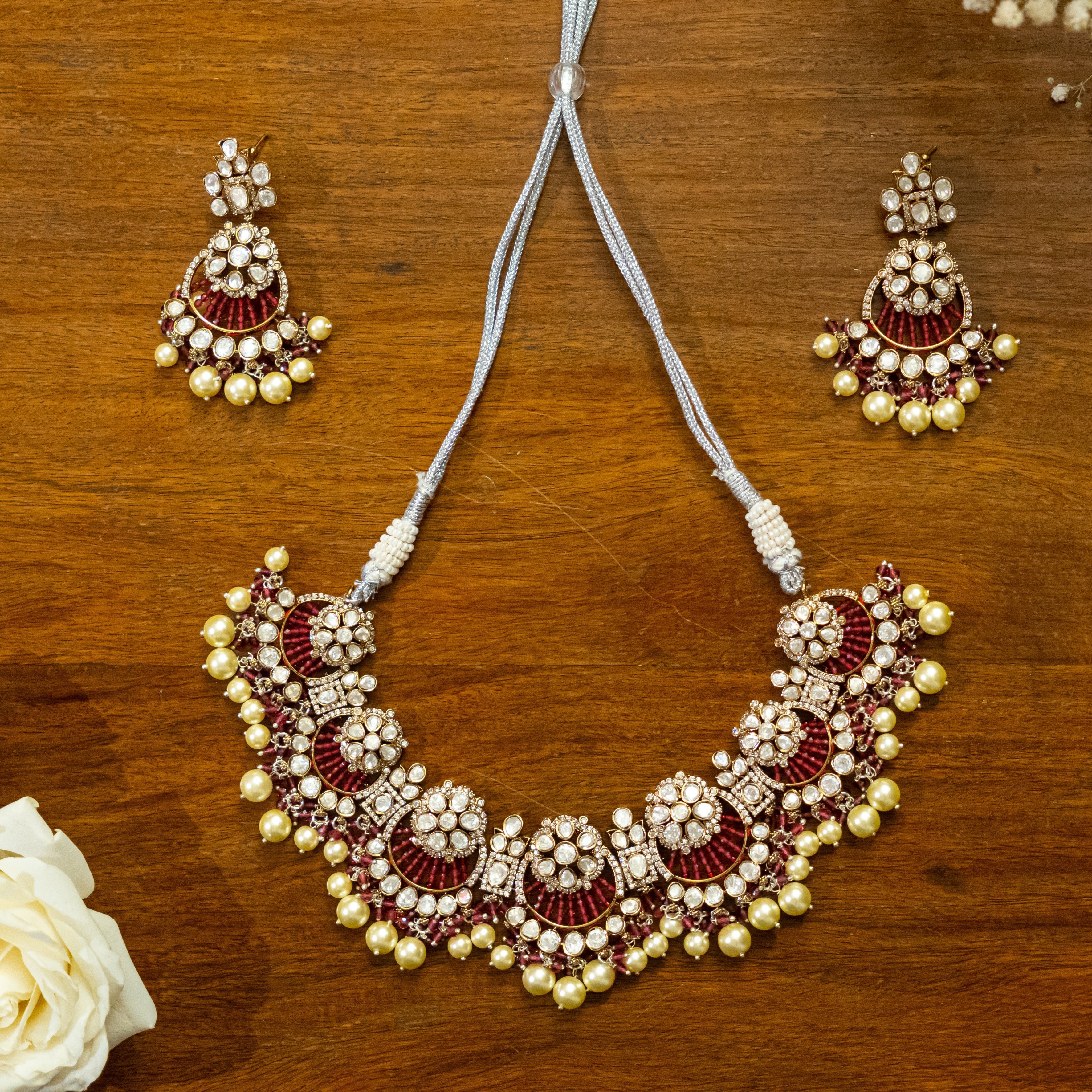 Kundan Necklace Set