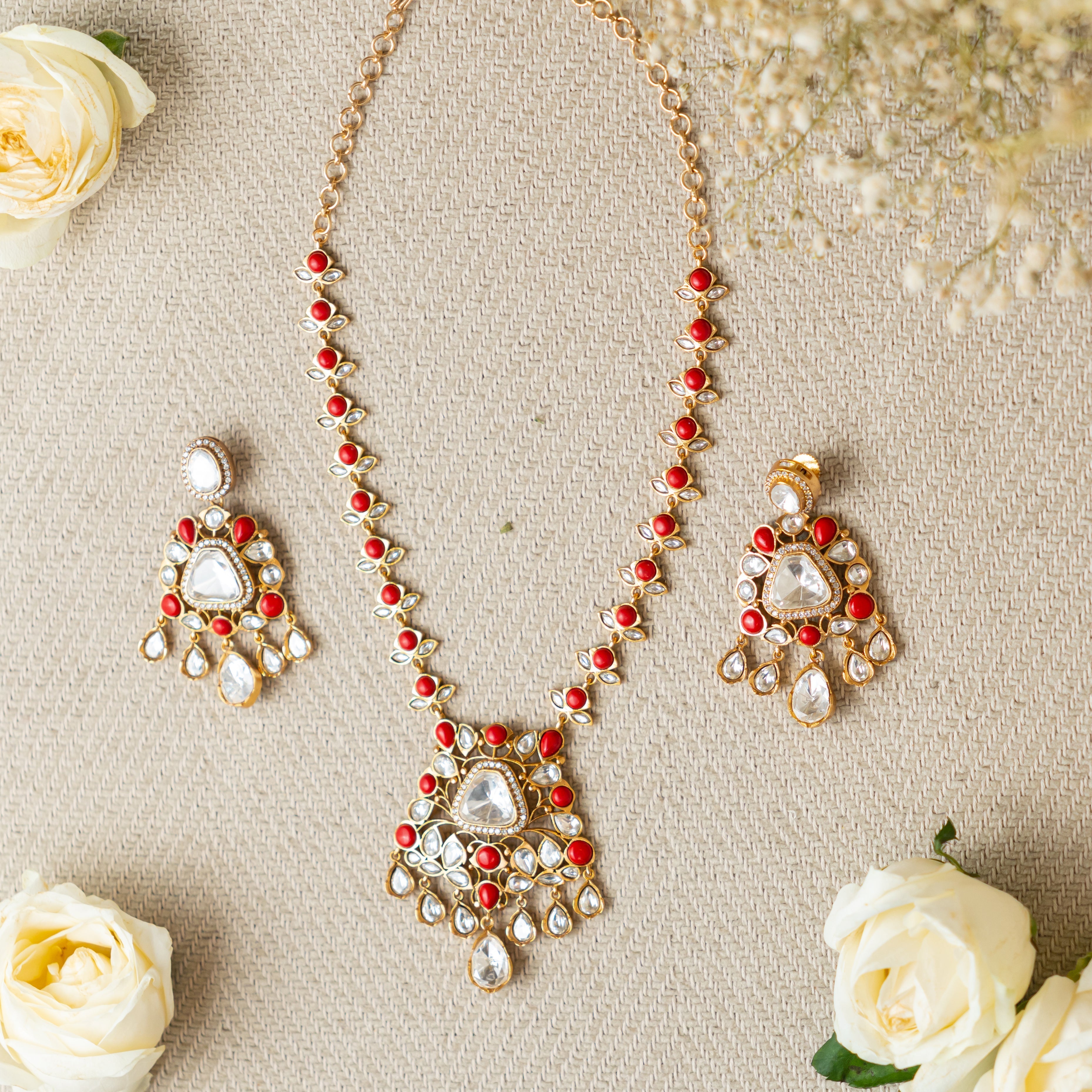 Kundan Necklace Set