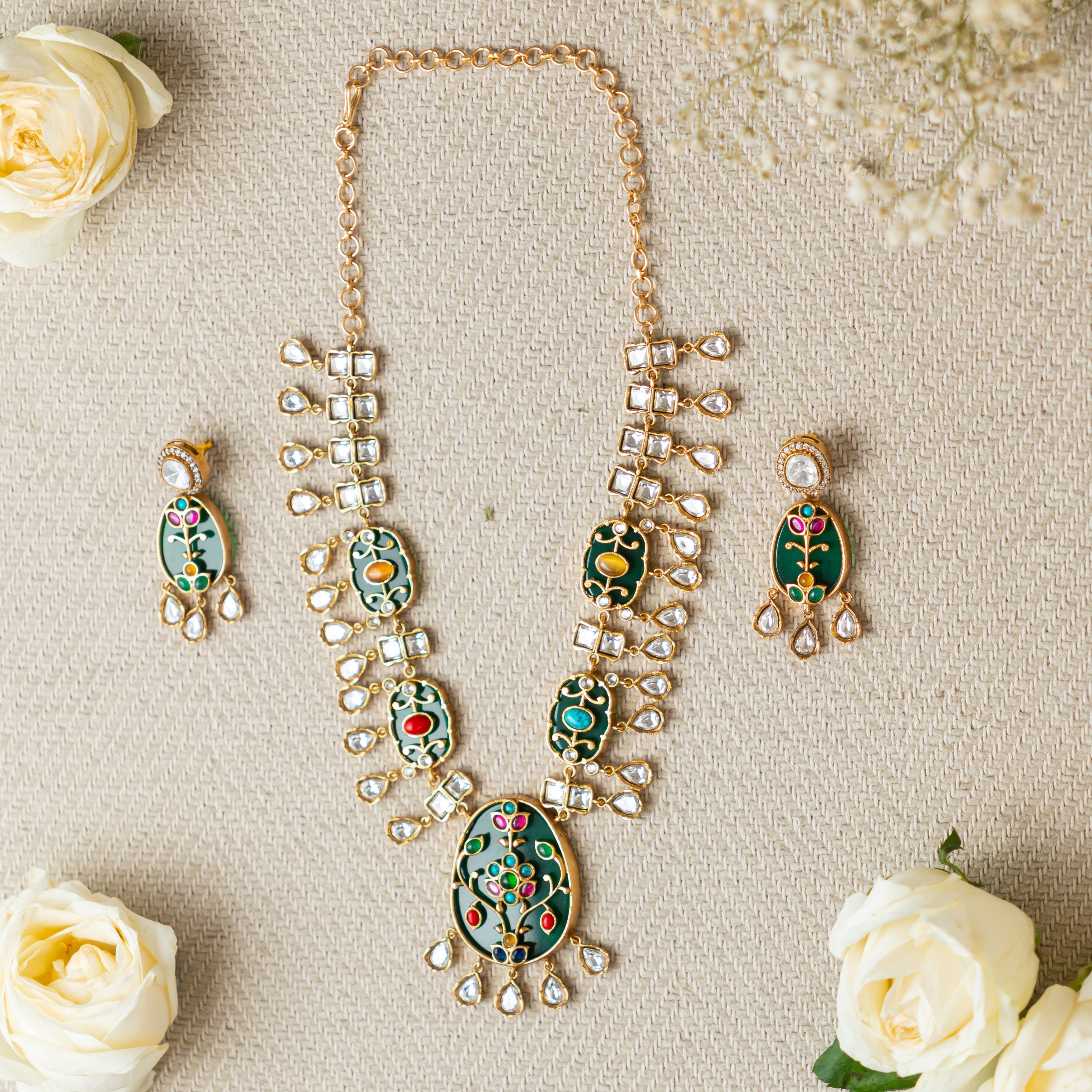 Kundan Necklace Set