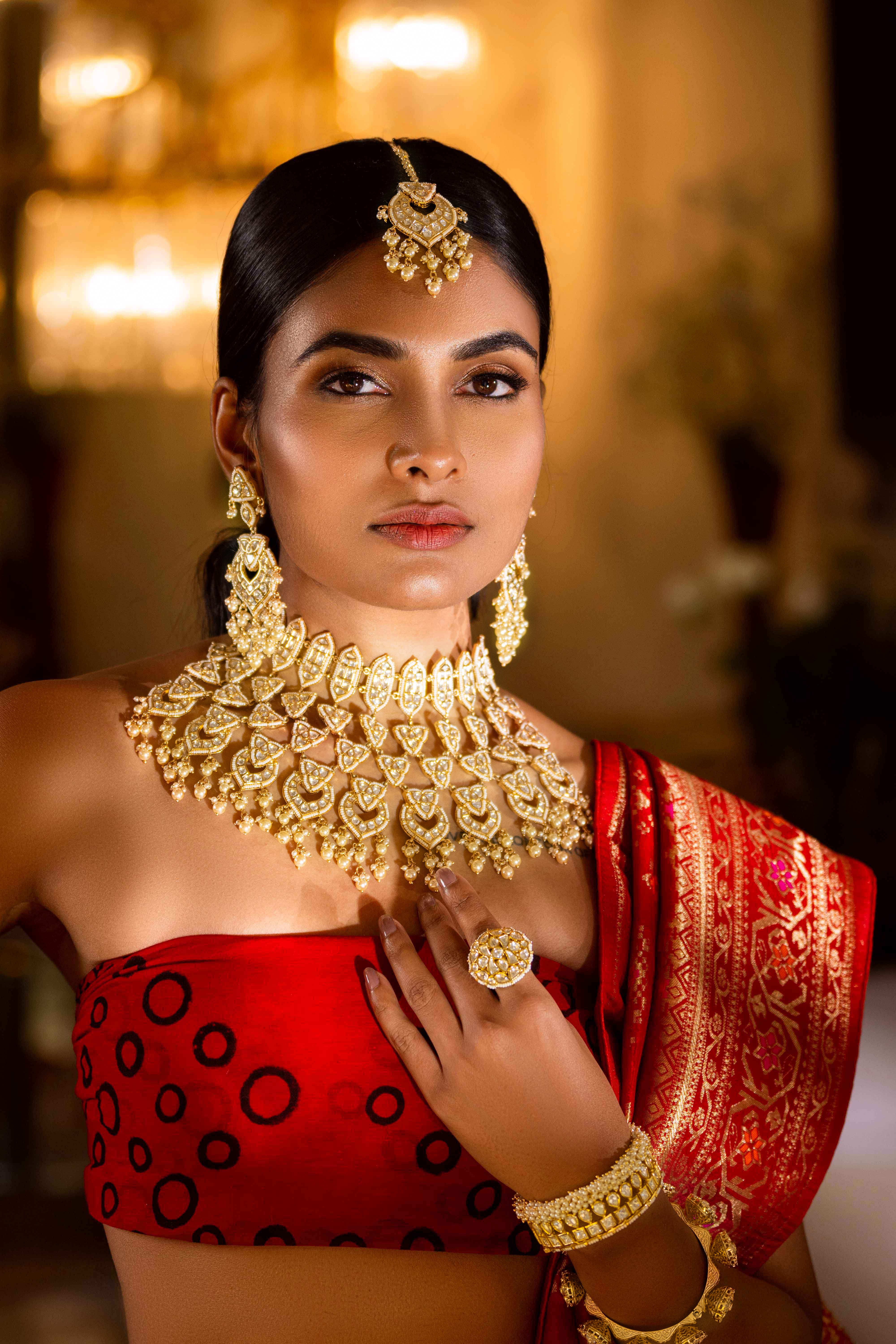 Kundan Bridal Necklace Set