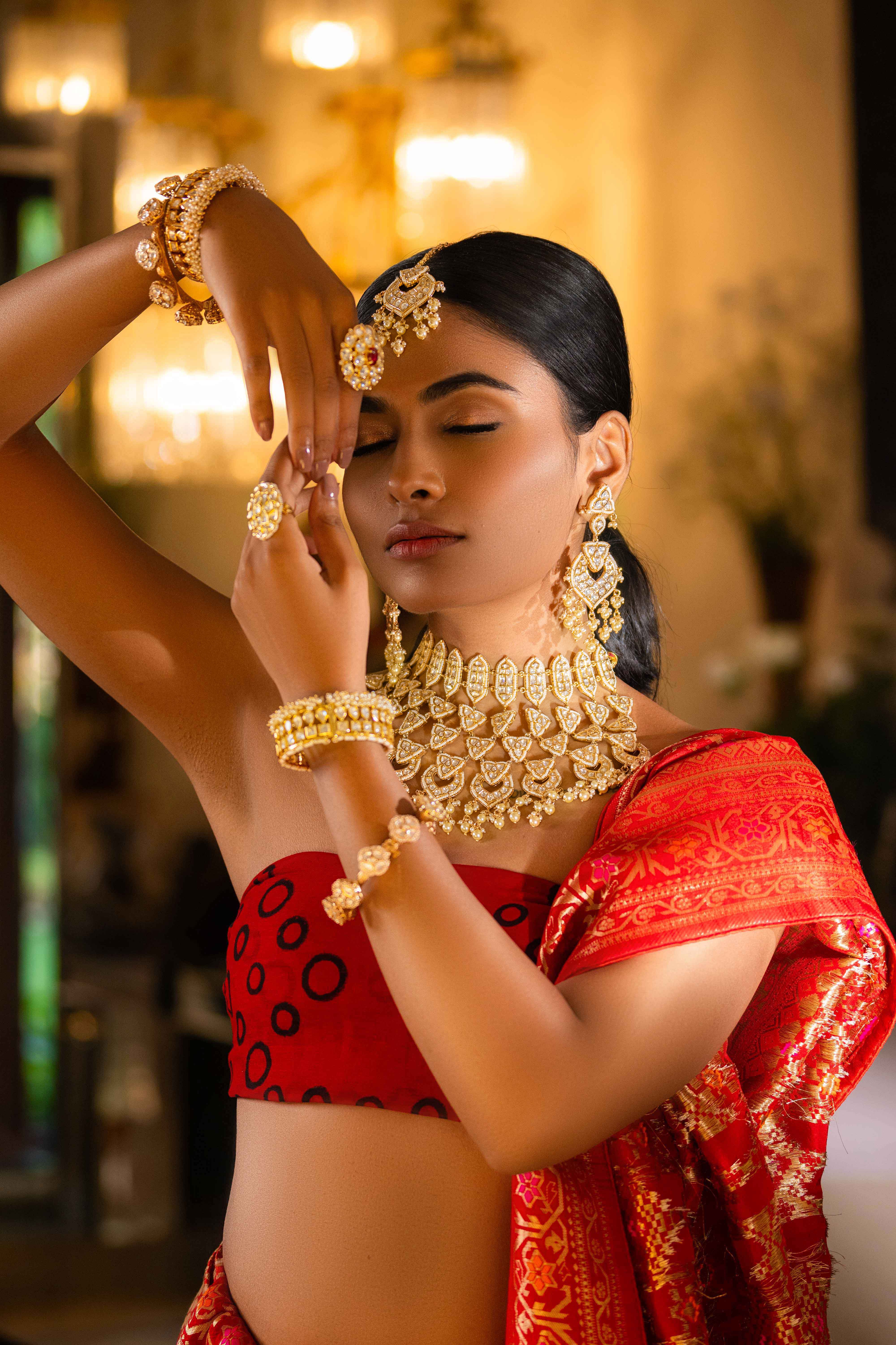 Kundan Bridal Necklace Set