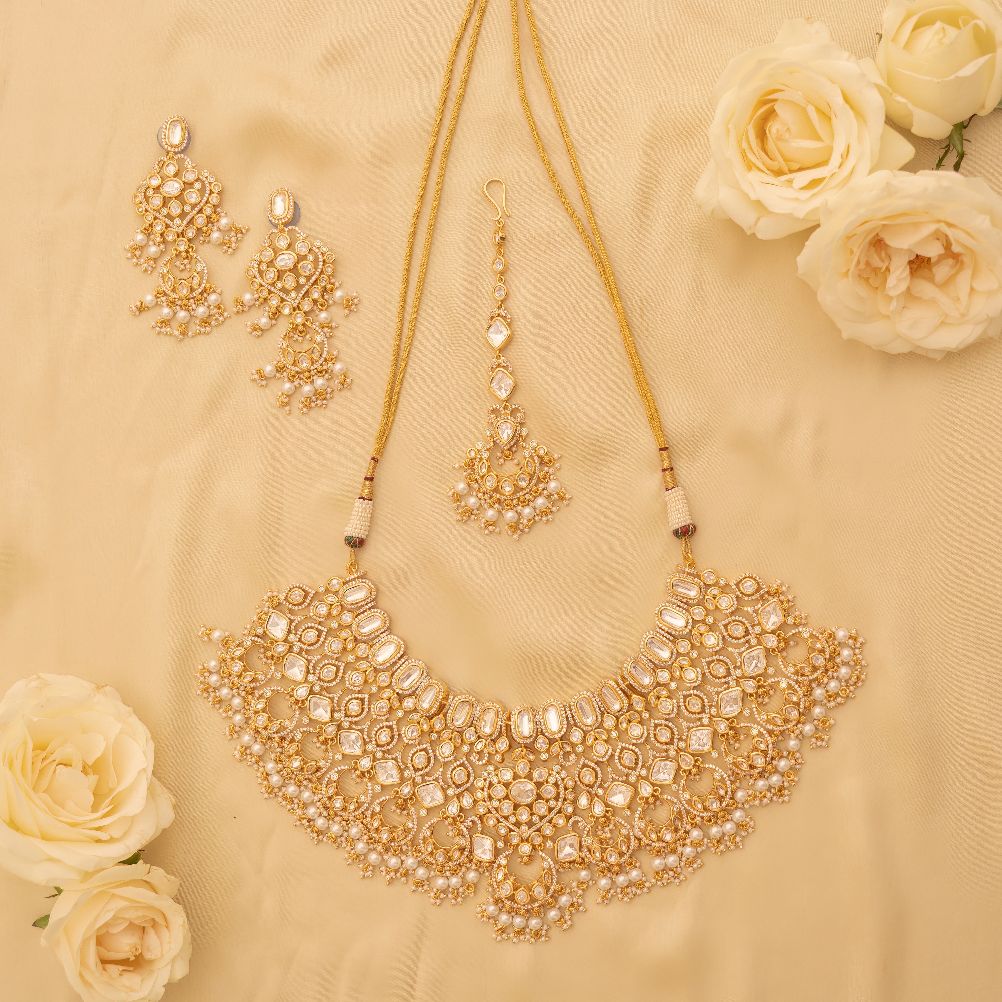 Zainab Polki Bridal set