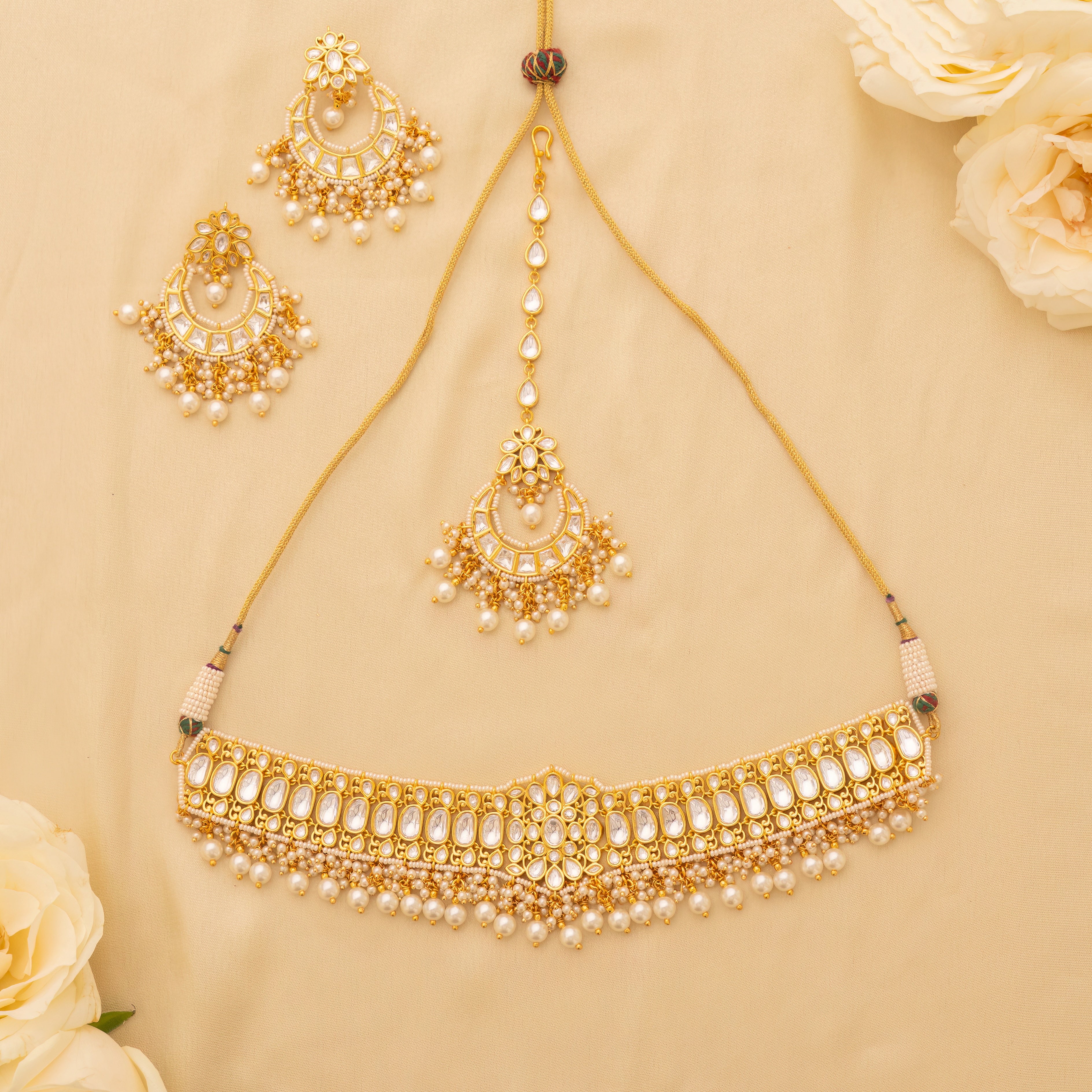 Ziva Kundan Choker Set