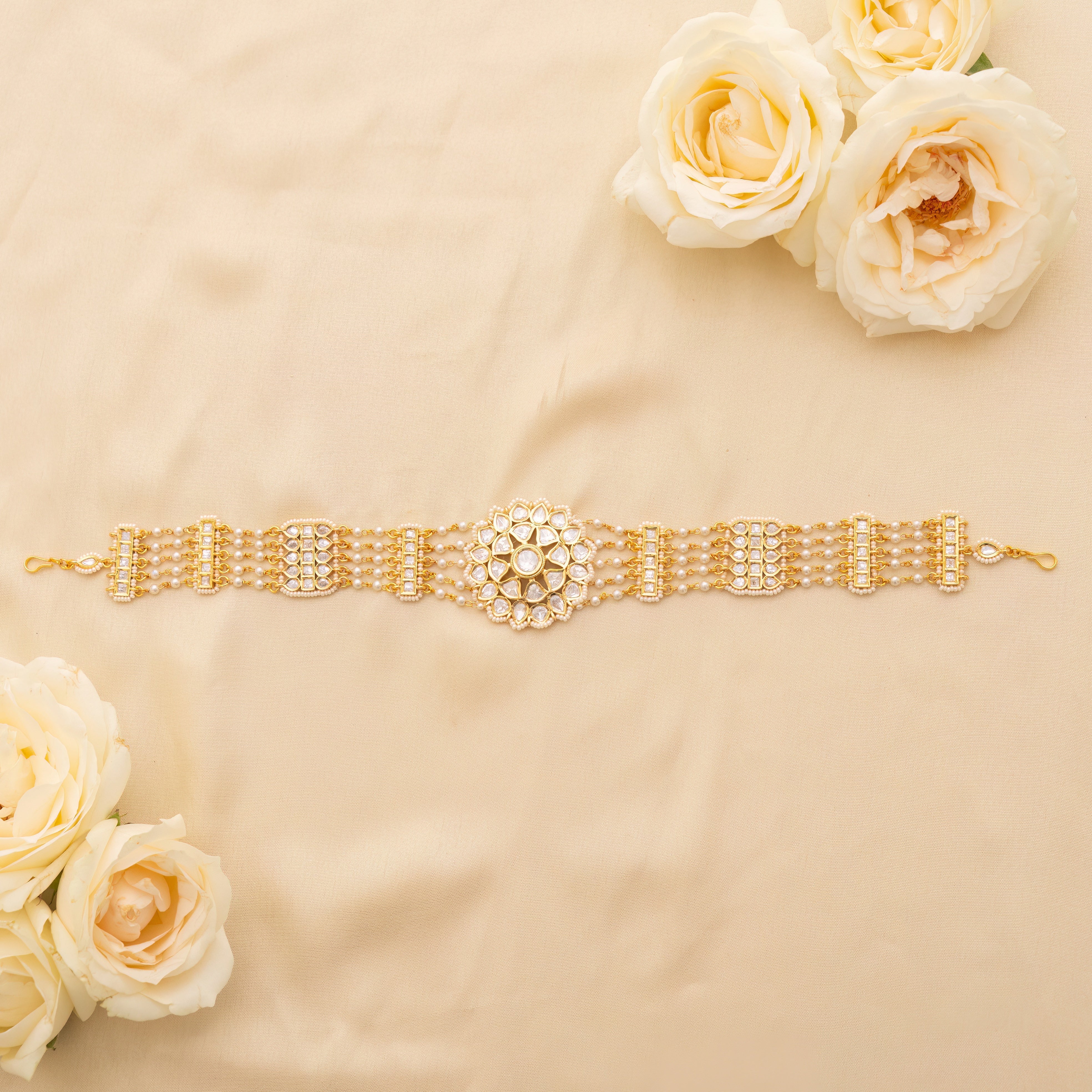 Shabri Floral Matha Patti