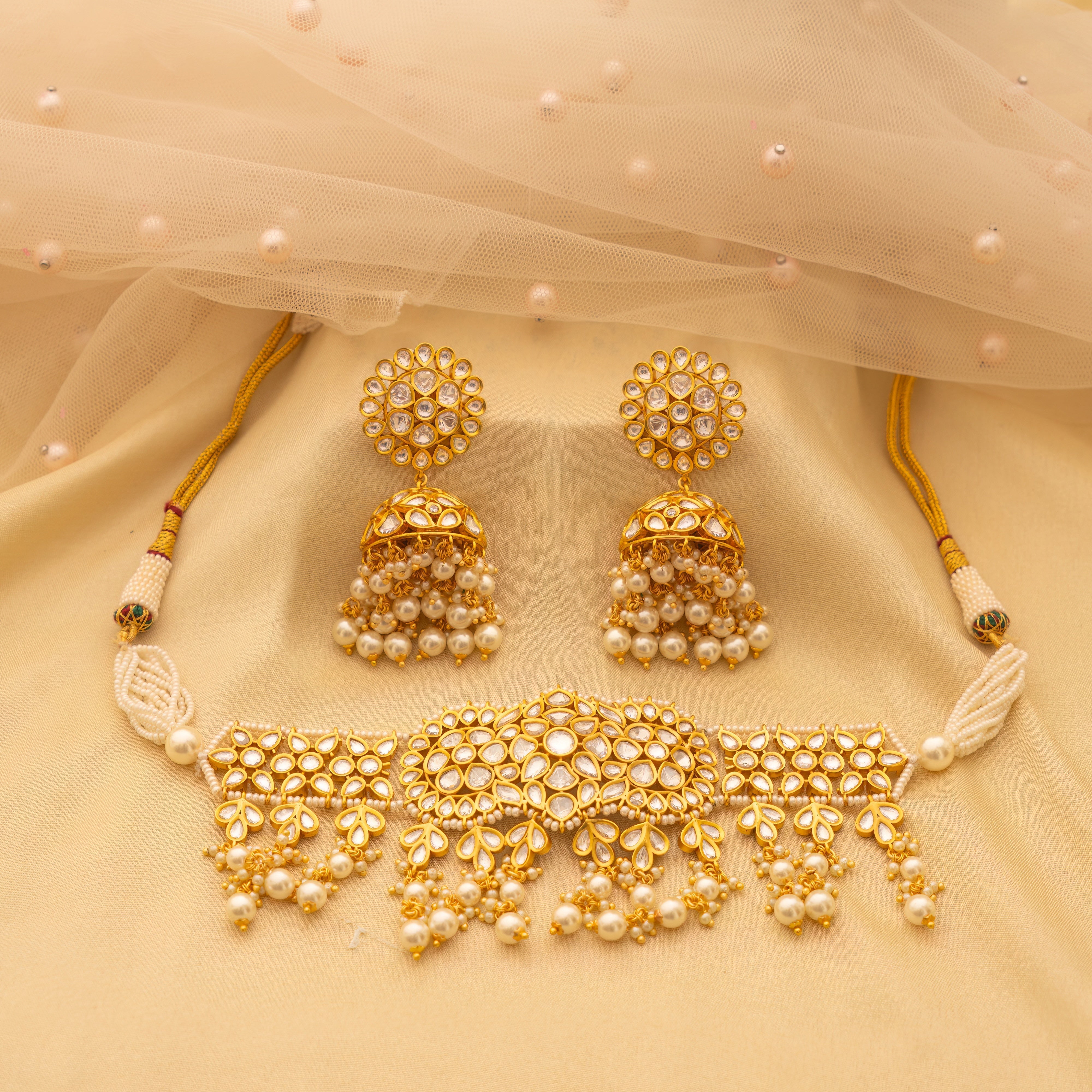 Zella Kundan Choker Set