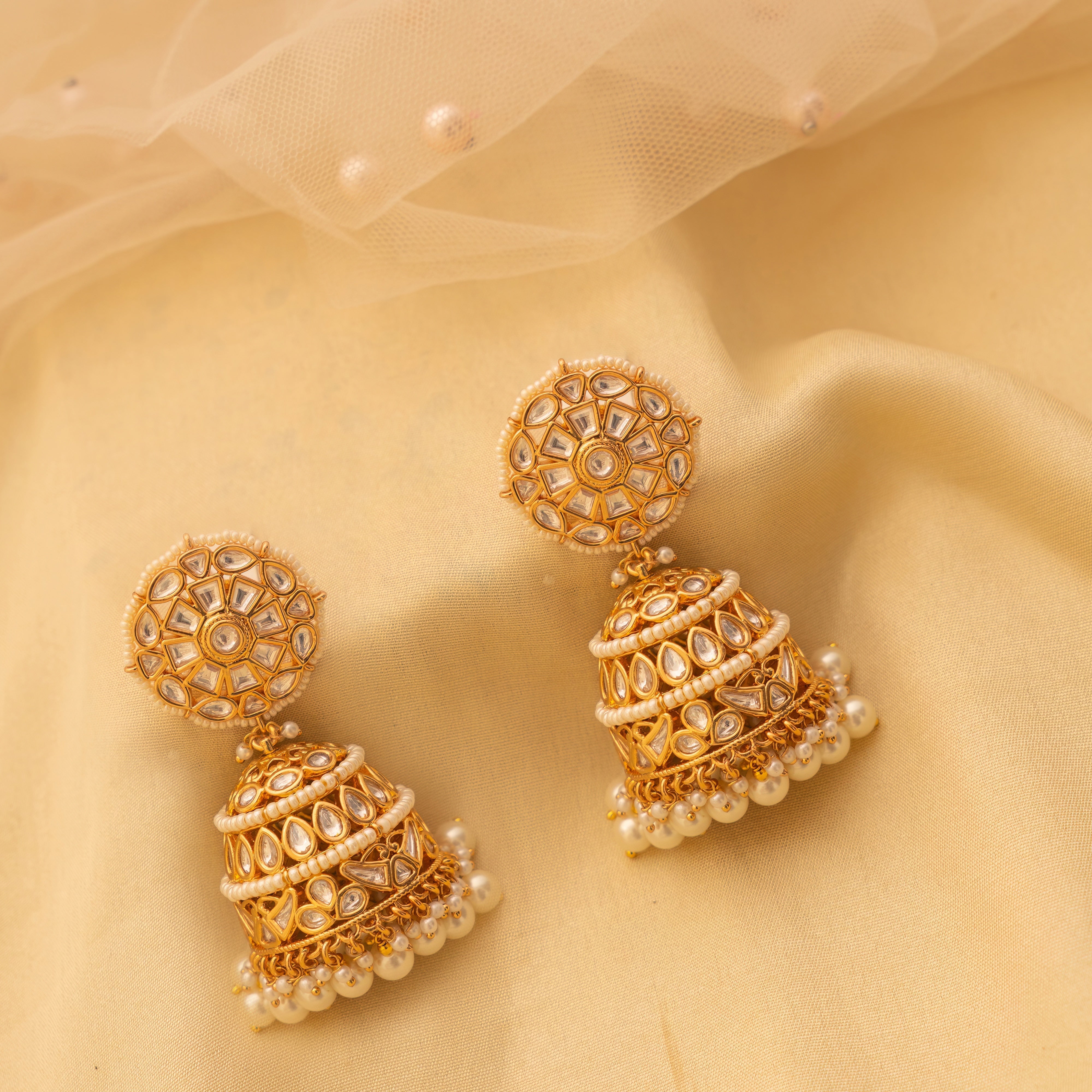 Gopika Kundan Jhumkis