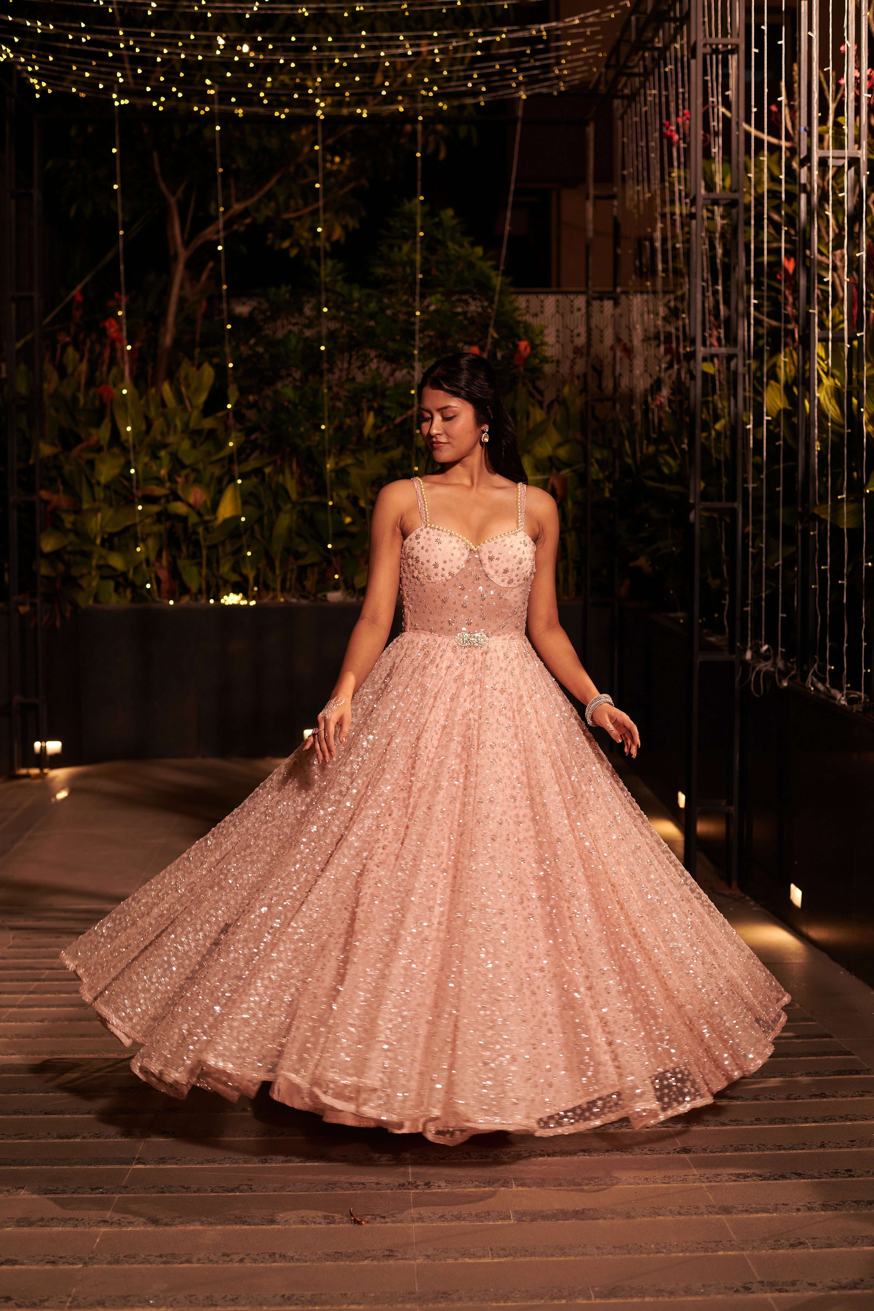 Baby Pink Gown.  1 (Gown)