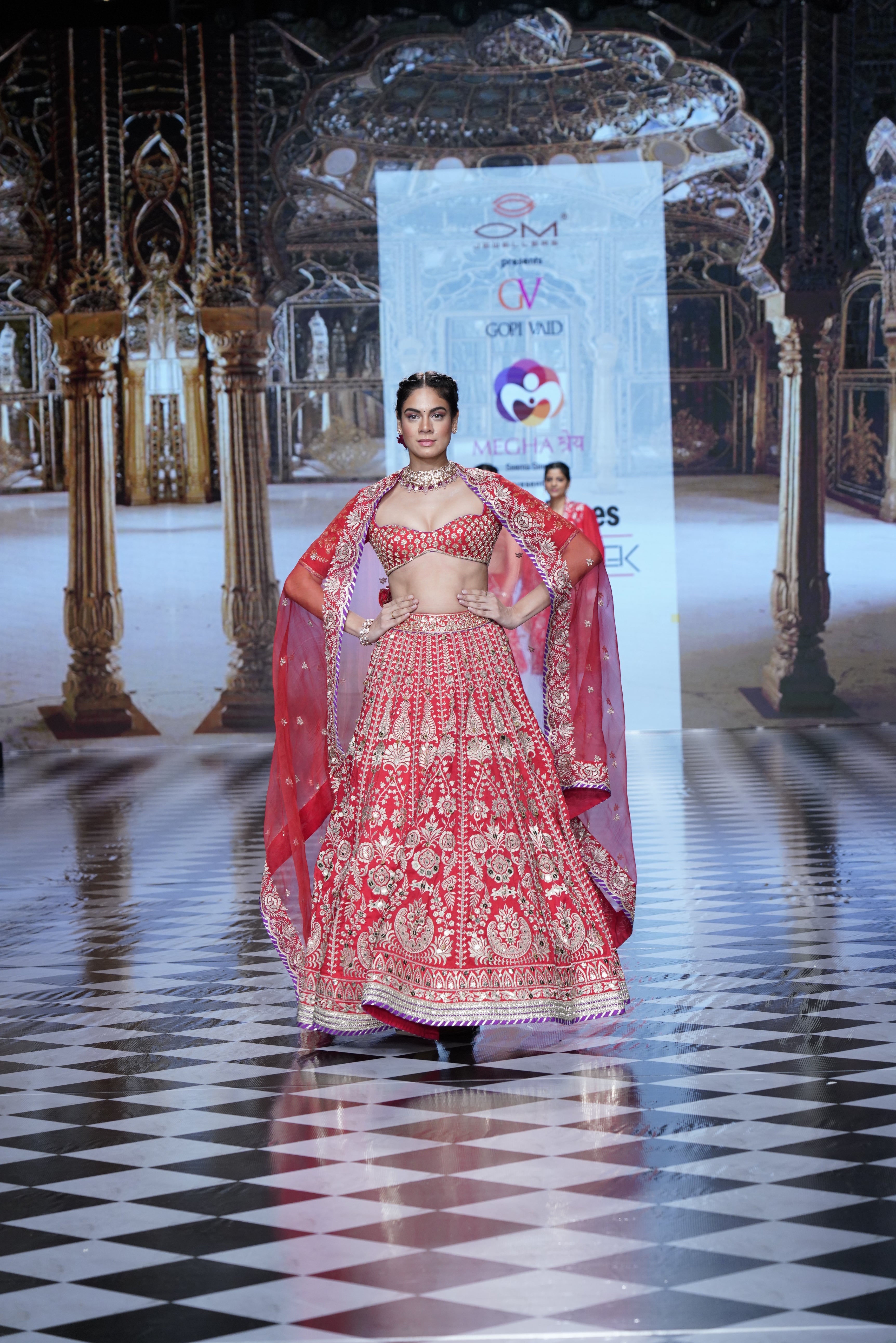 Golconda Jasmin lehenga Set