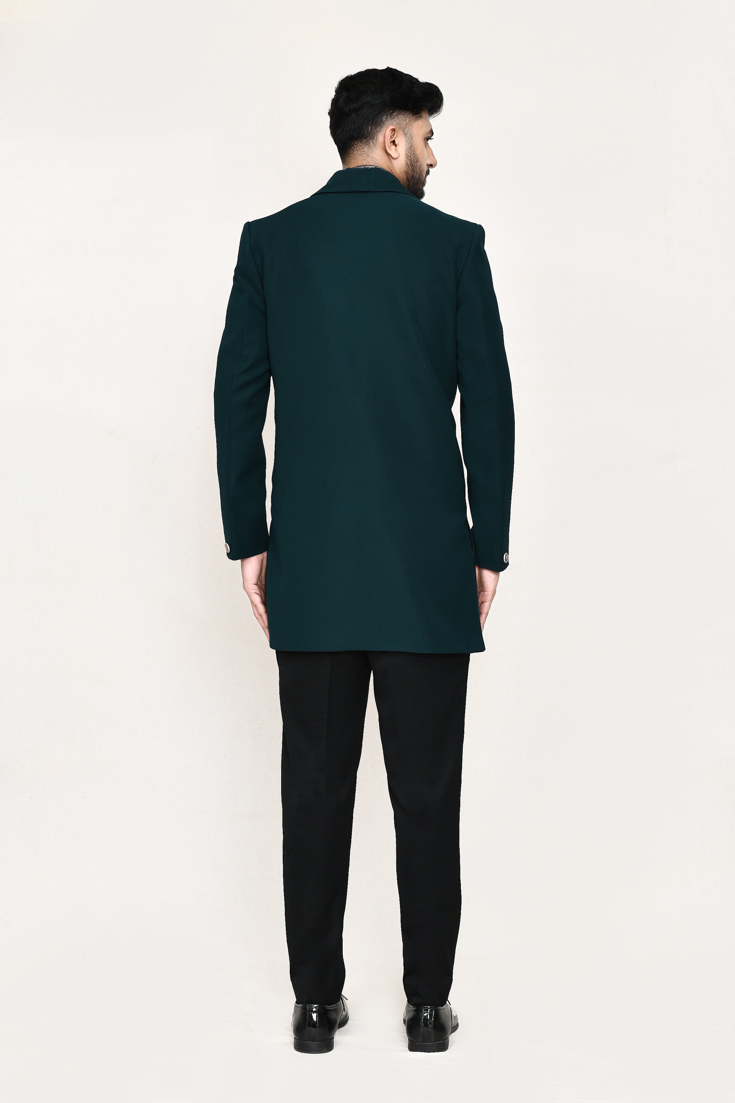 open prince coat, jacket with pant