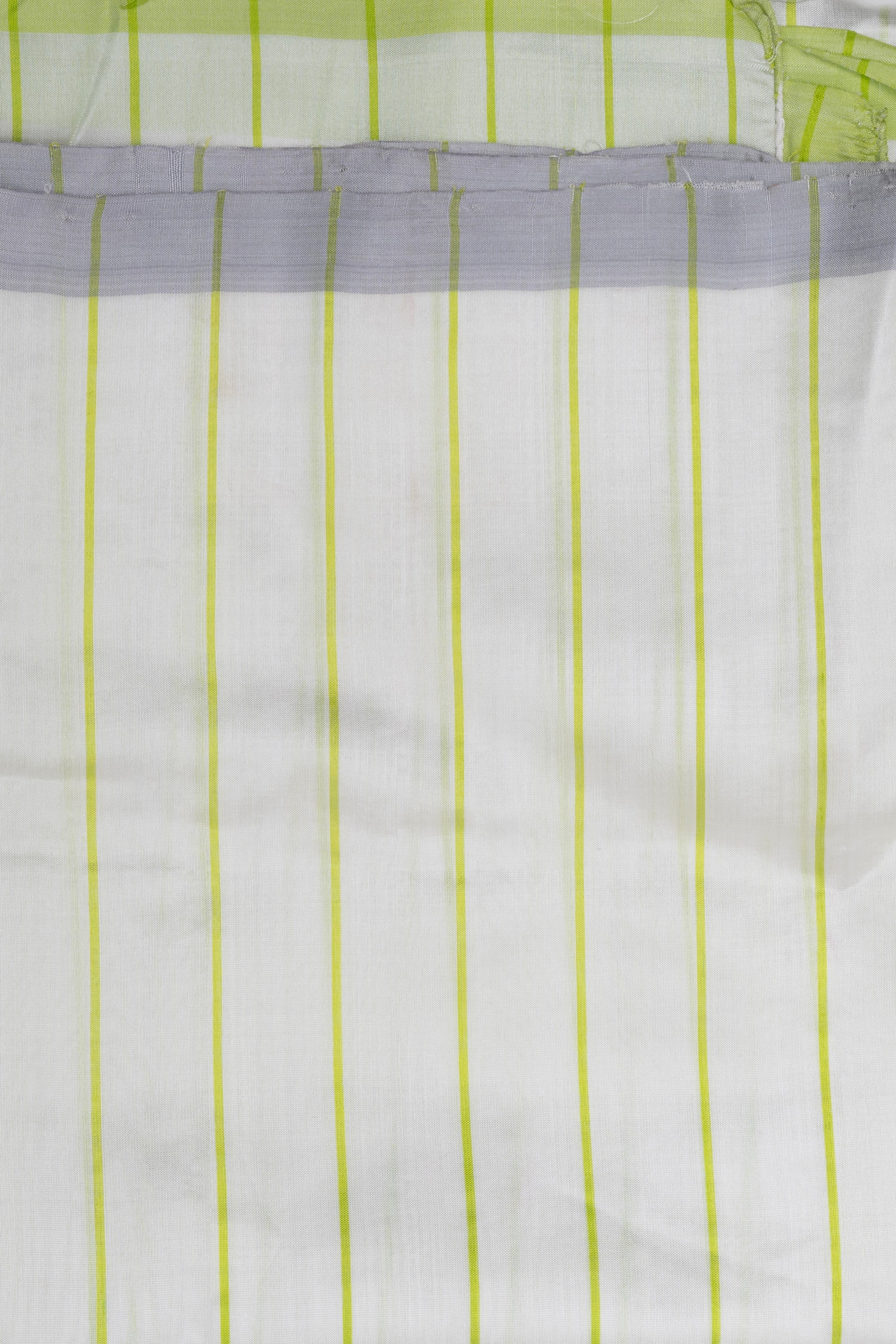 Neon Green-Pink Pure Chanderi Silk saree