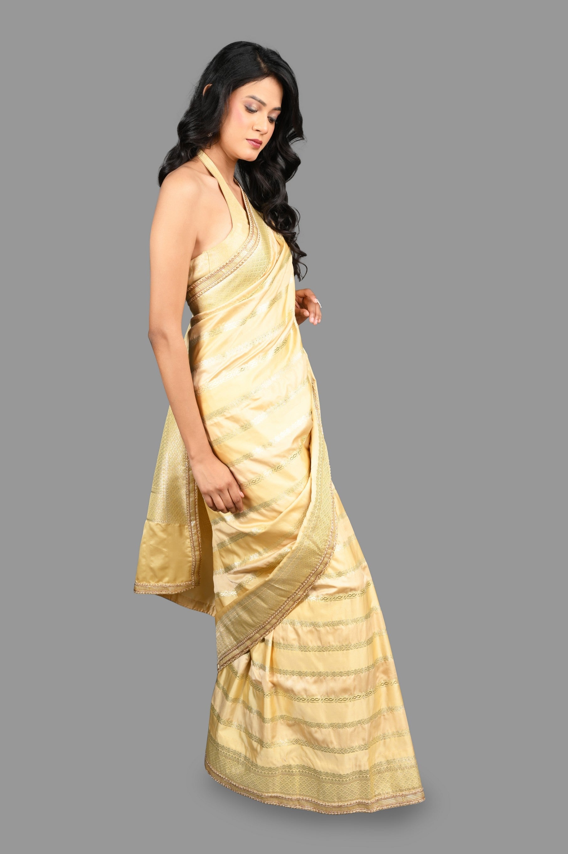 Rangkat Golden Pure Silk Banarsai Handloom Saree