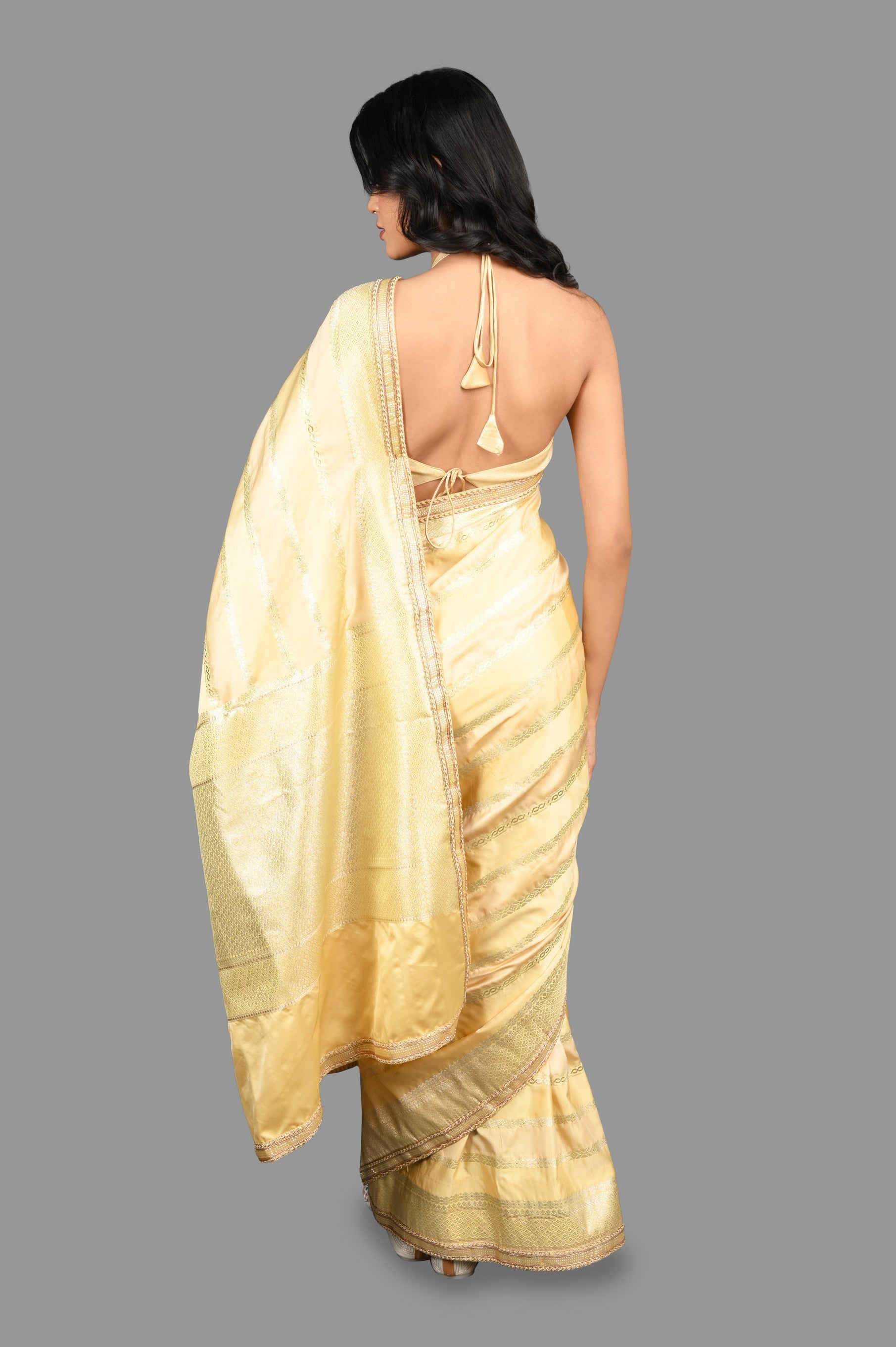 Rangkat Golden Pure Silk Banarsai Handloom Saree