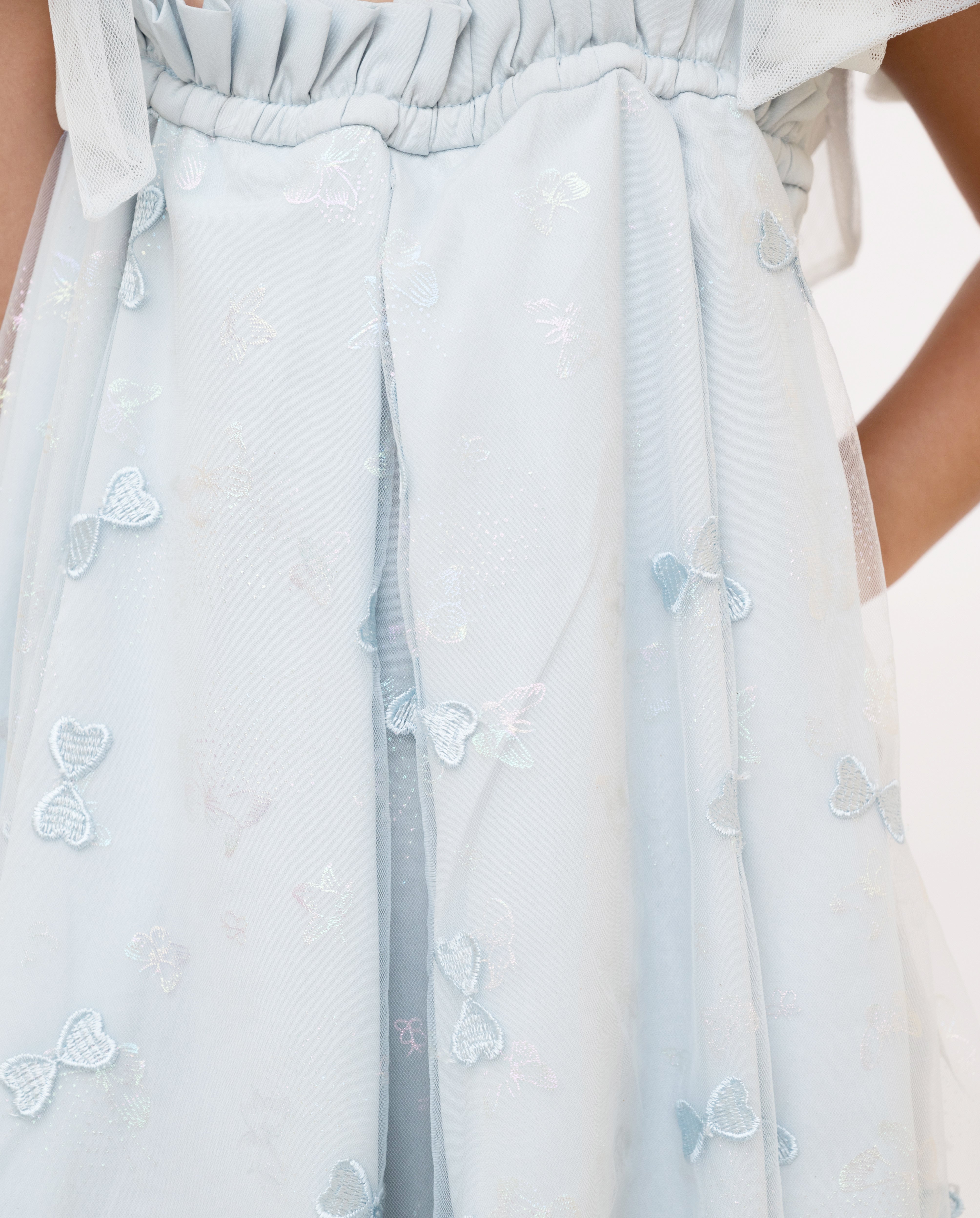 Light Blue Bow Dress