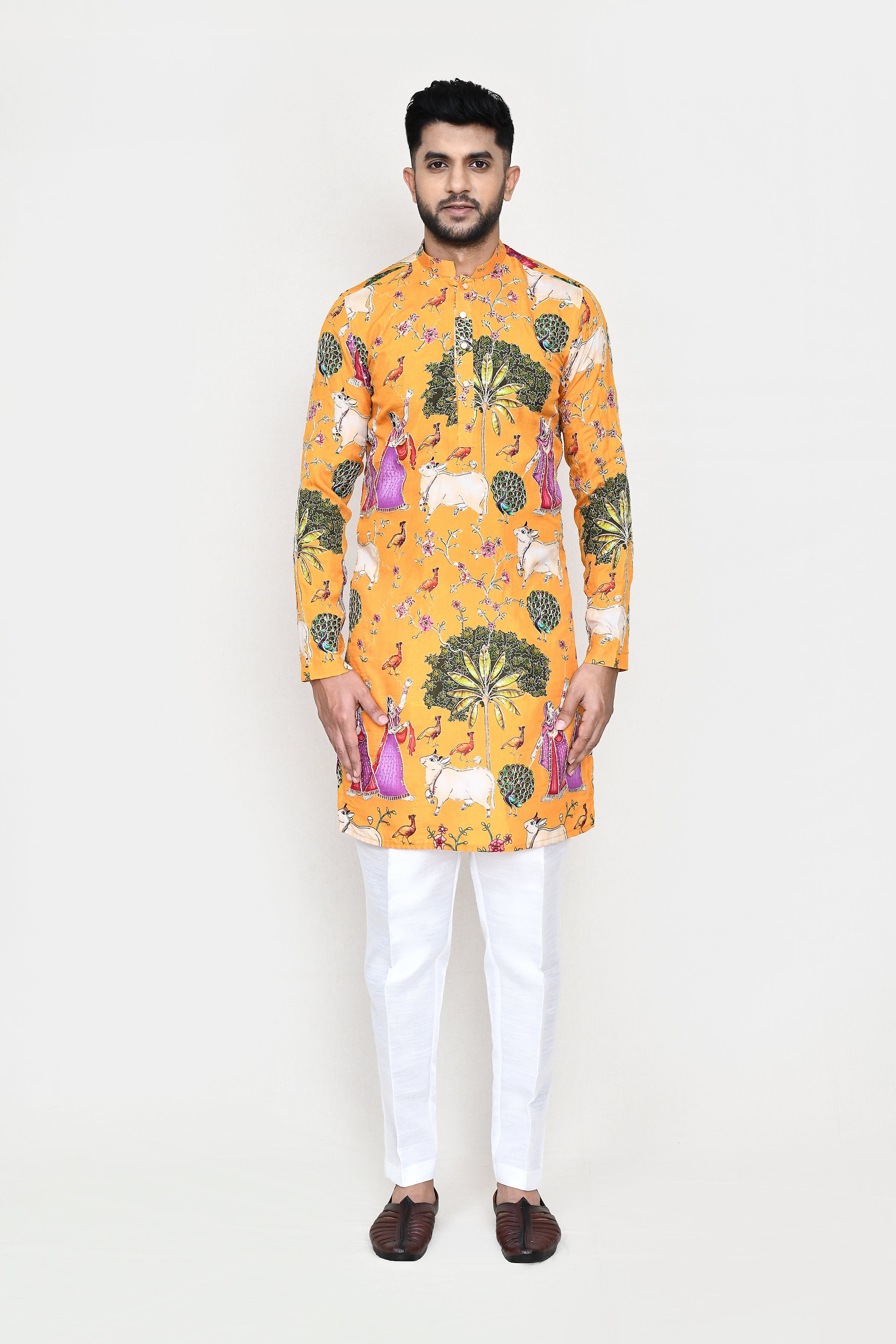 kurta,straight fit pant