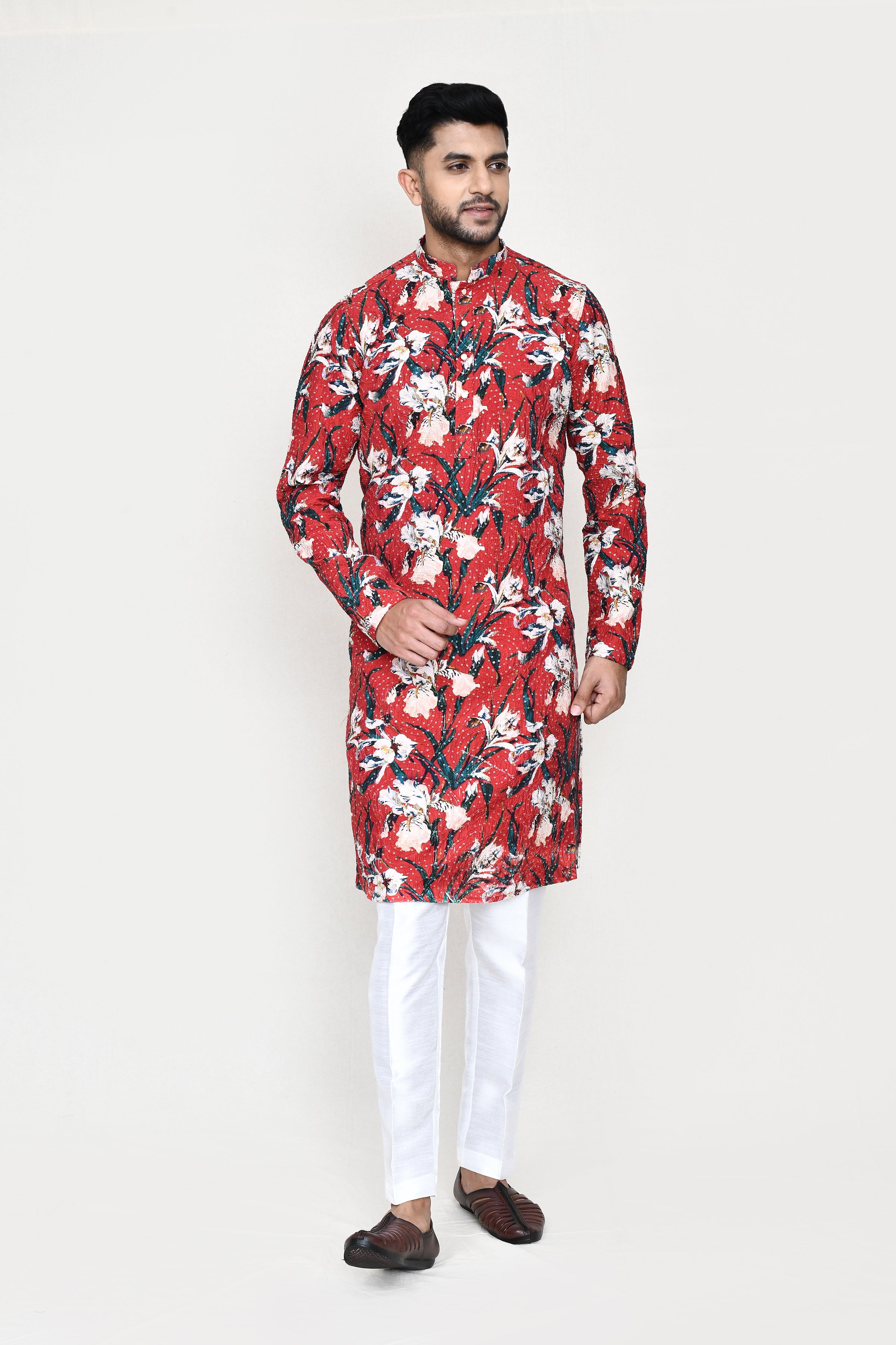 kurta with straight fit pant