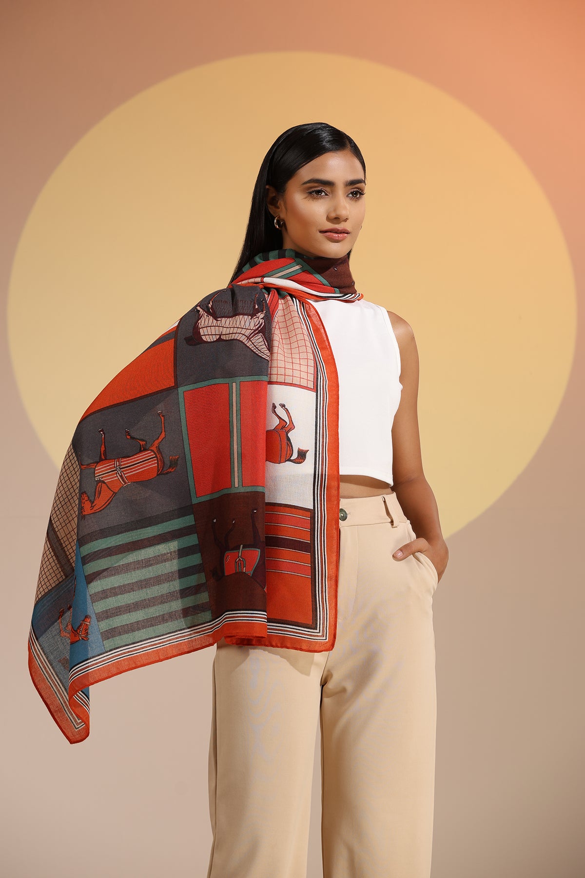 Kie Cotton Scarf
