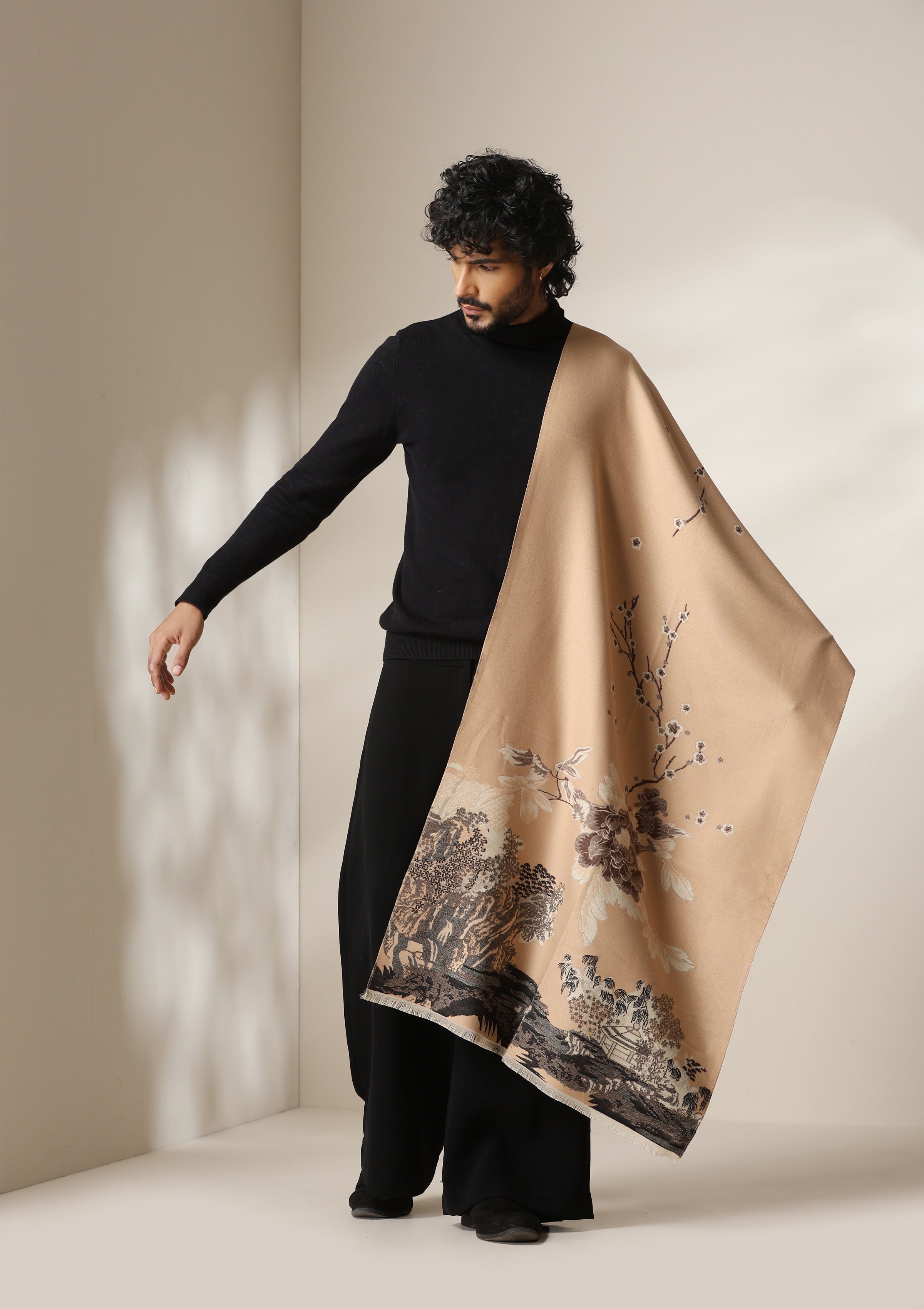 Desert Mirage Thick vegan cashmere Stoles