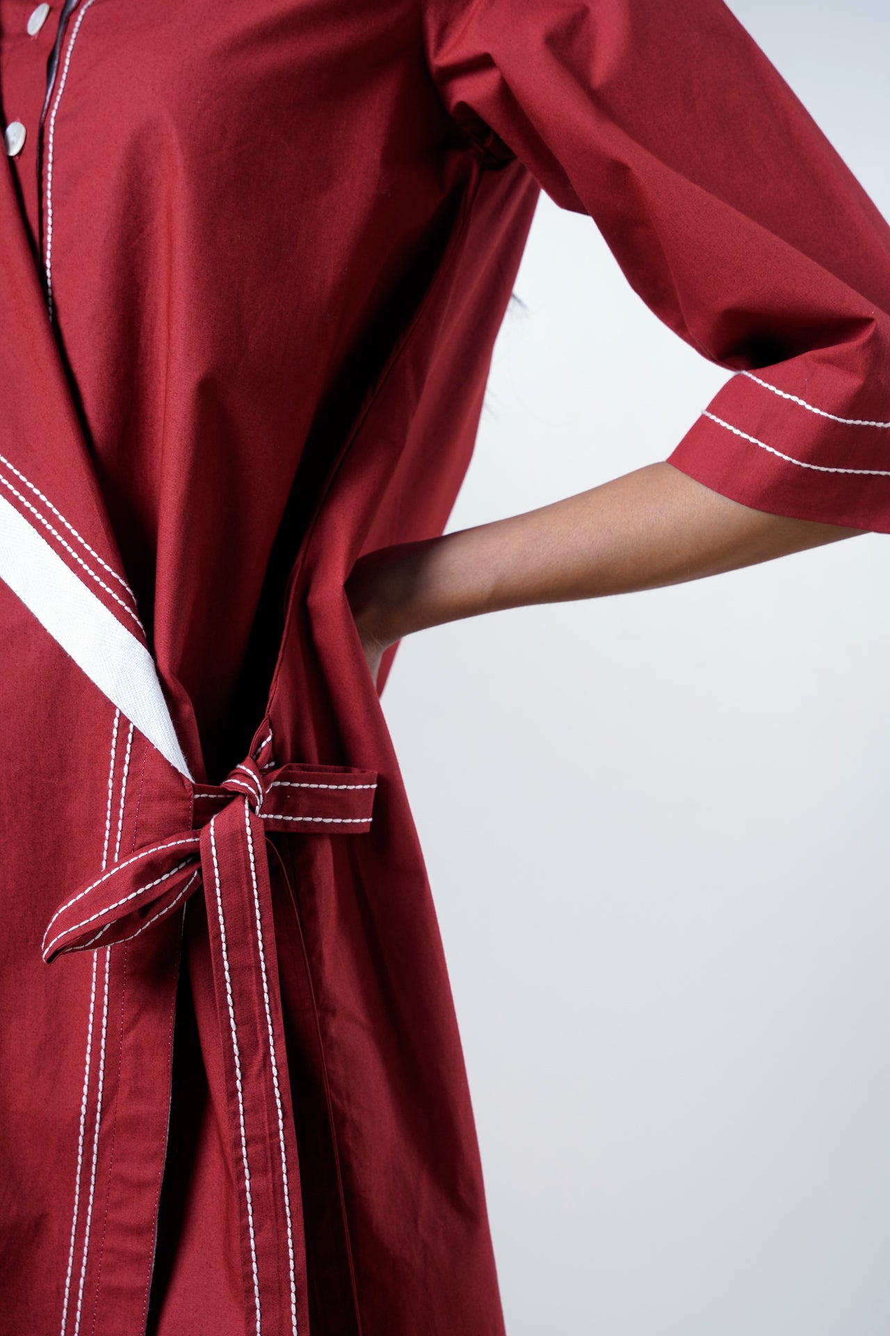 Brick Aster – Modern Angle Dress