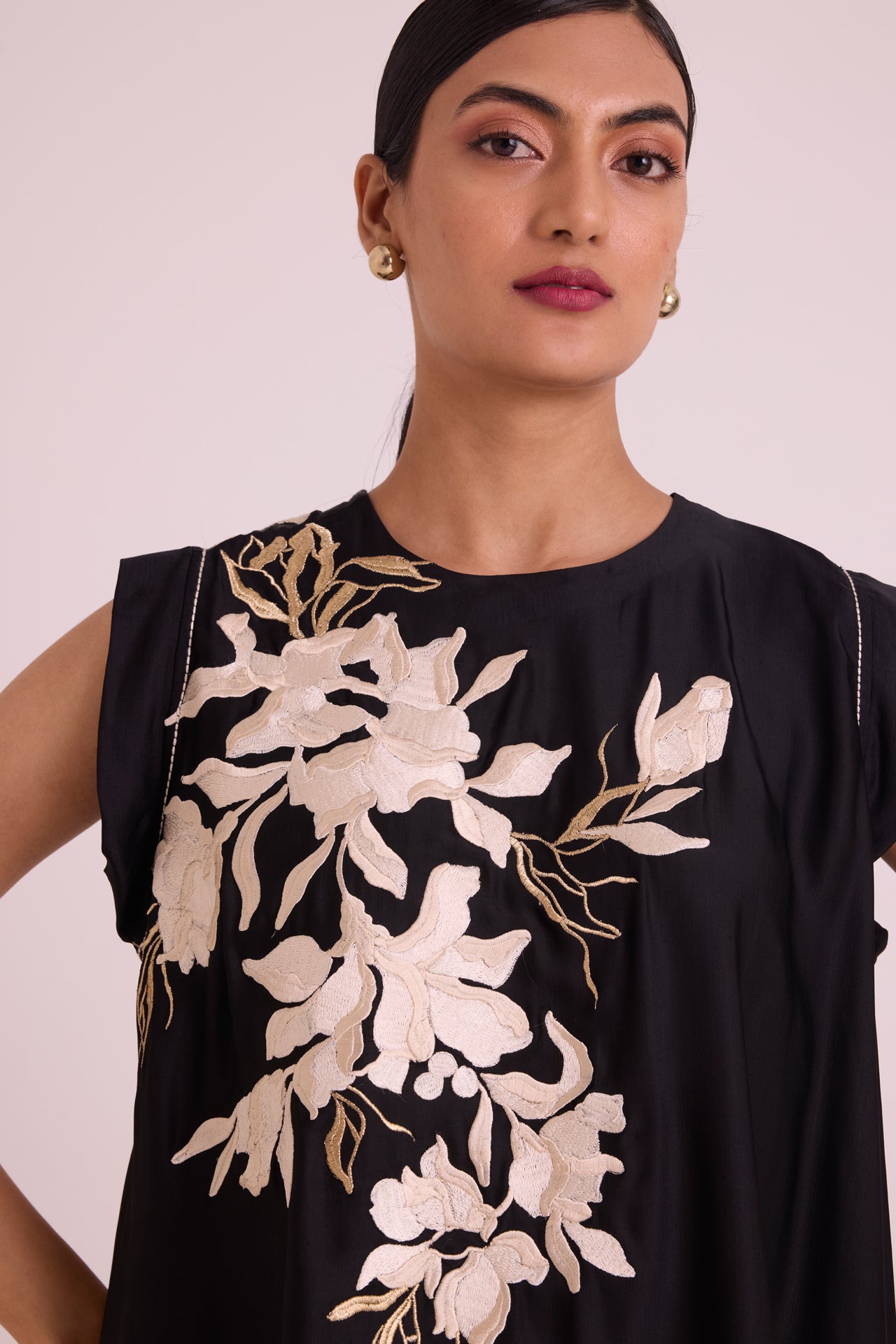 Black Mimi - Framed Shirt Dress