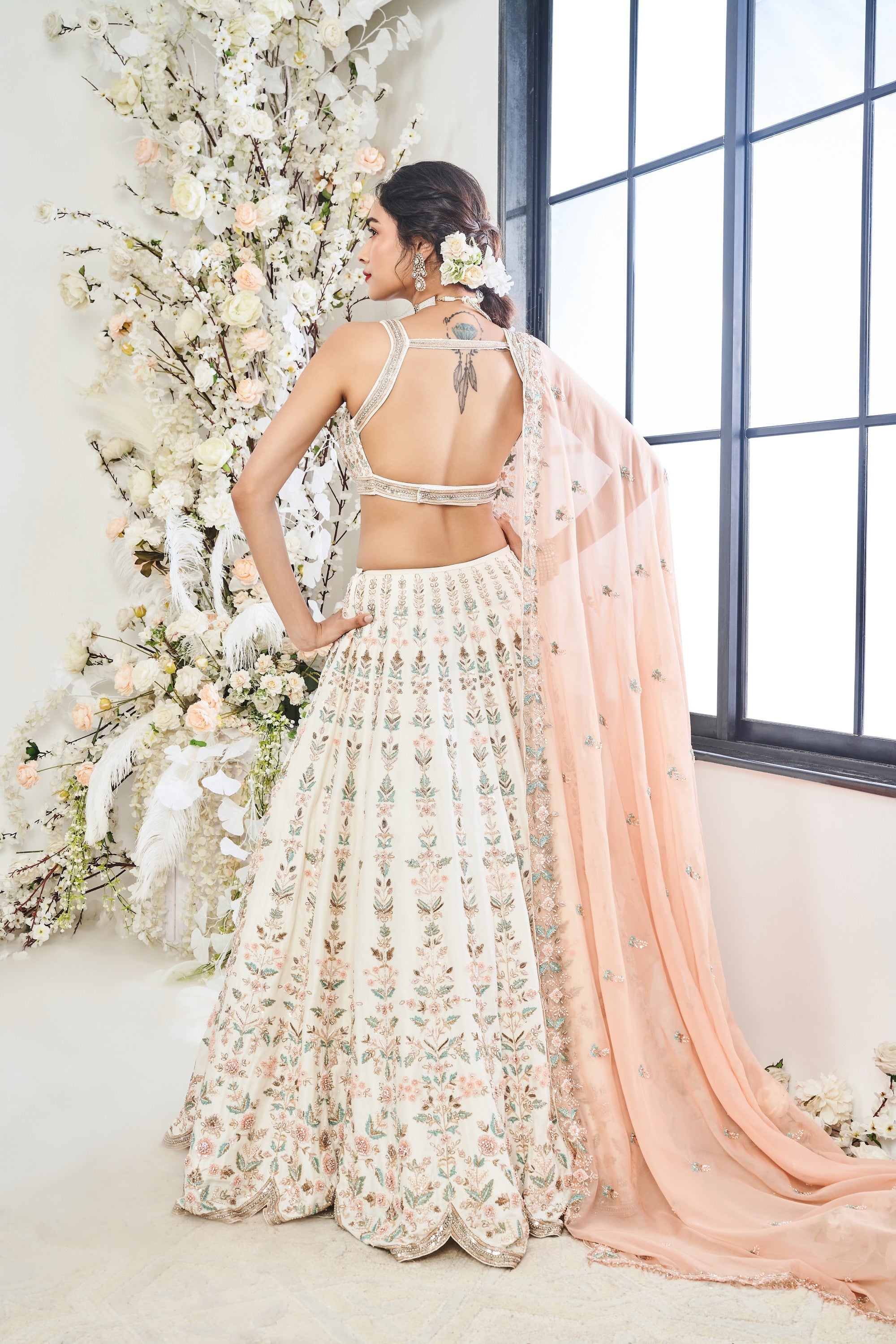 Chandbali Bridal Lehenga Set