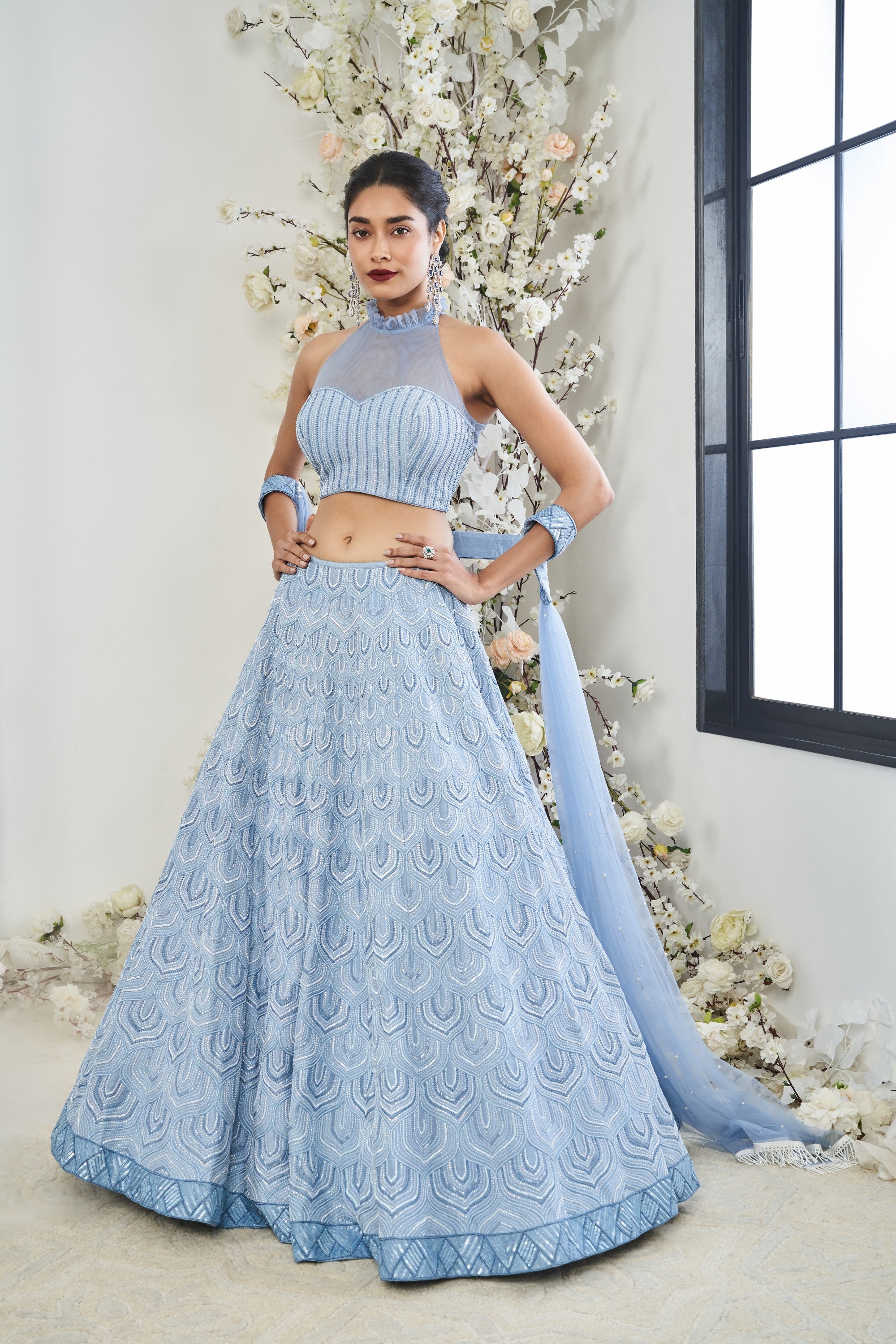 Maze Bridal Lehenga Set