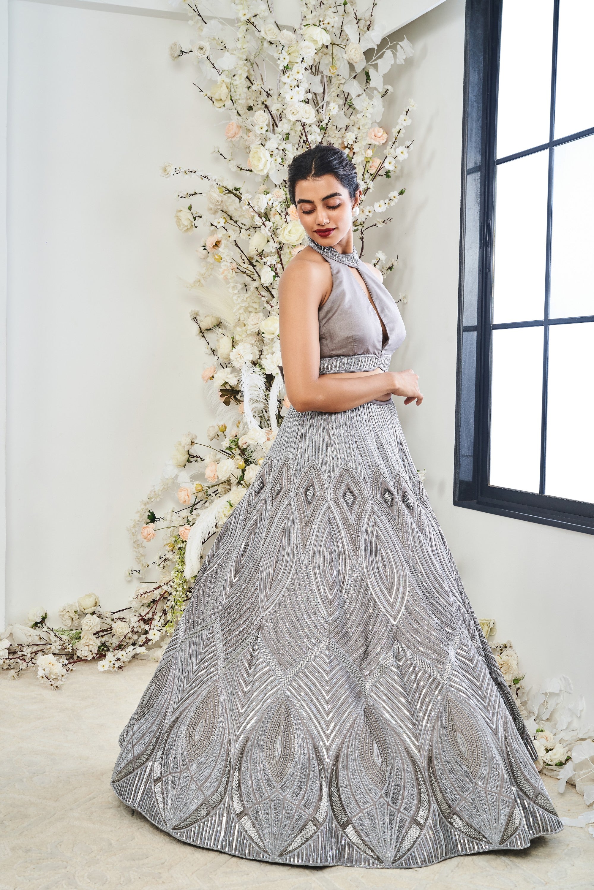 Lotus Bridal Lehenga Set