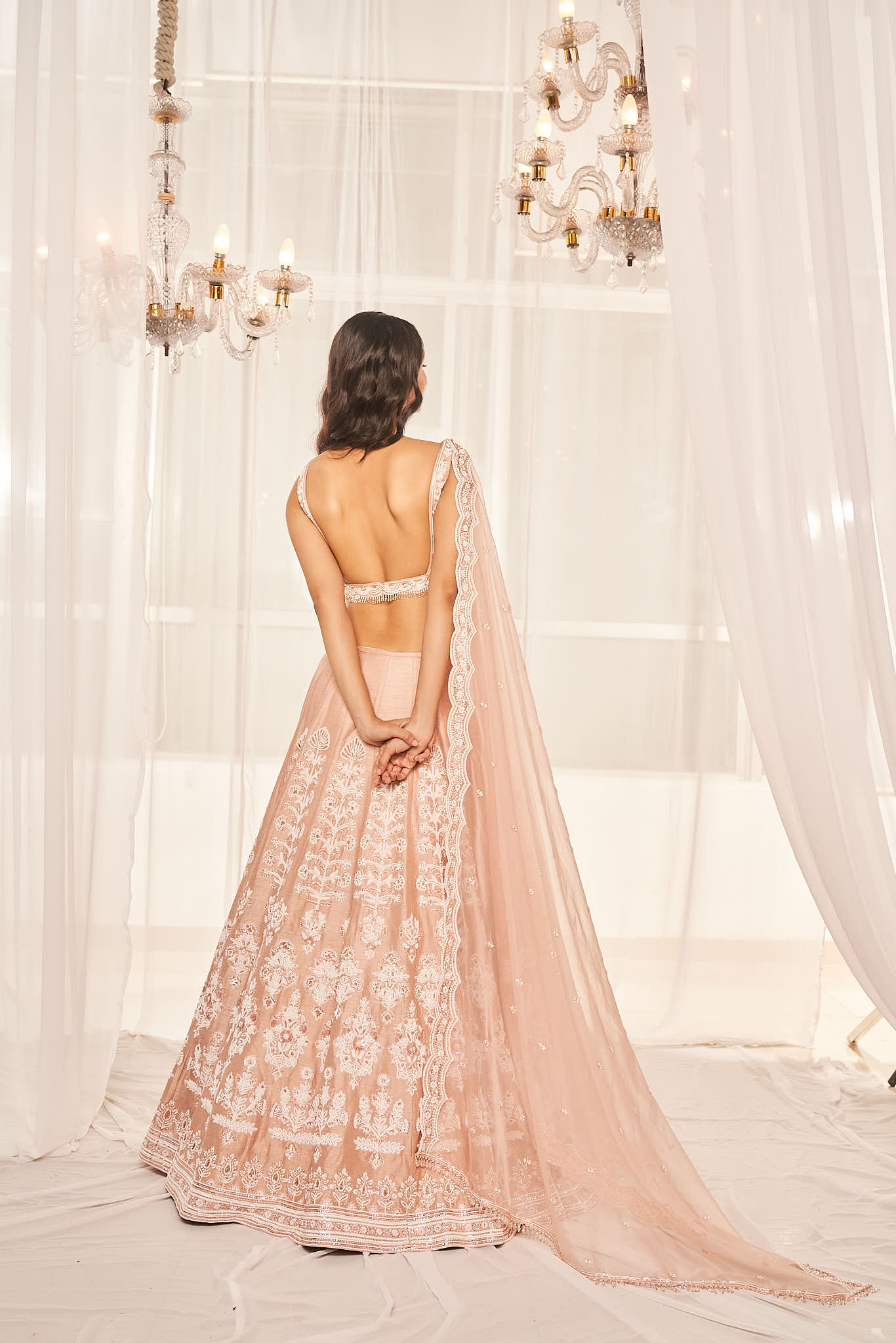BLUSH PINK LEHENGA SET