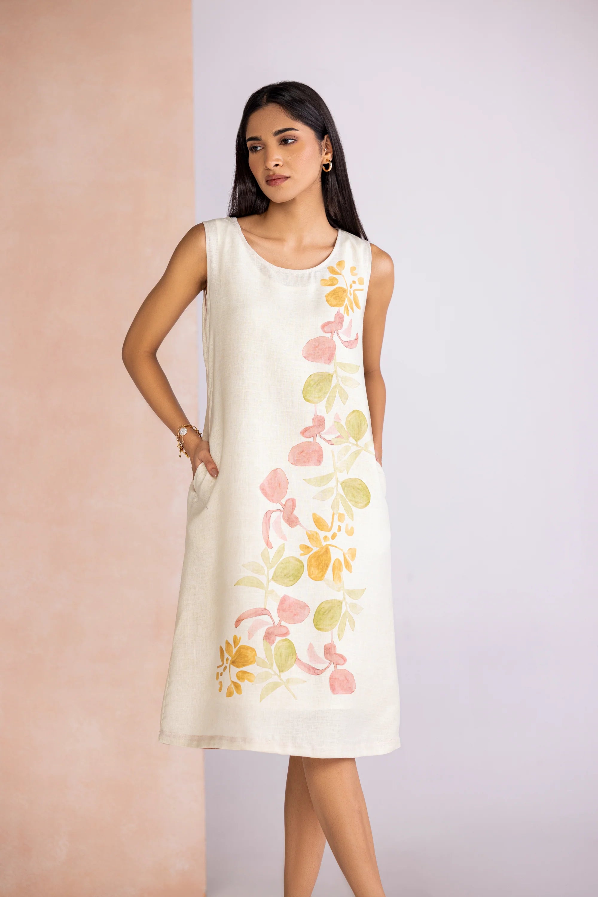 Tropical Oasis Flow Dress