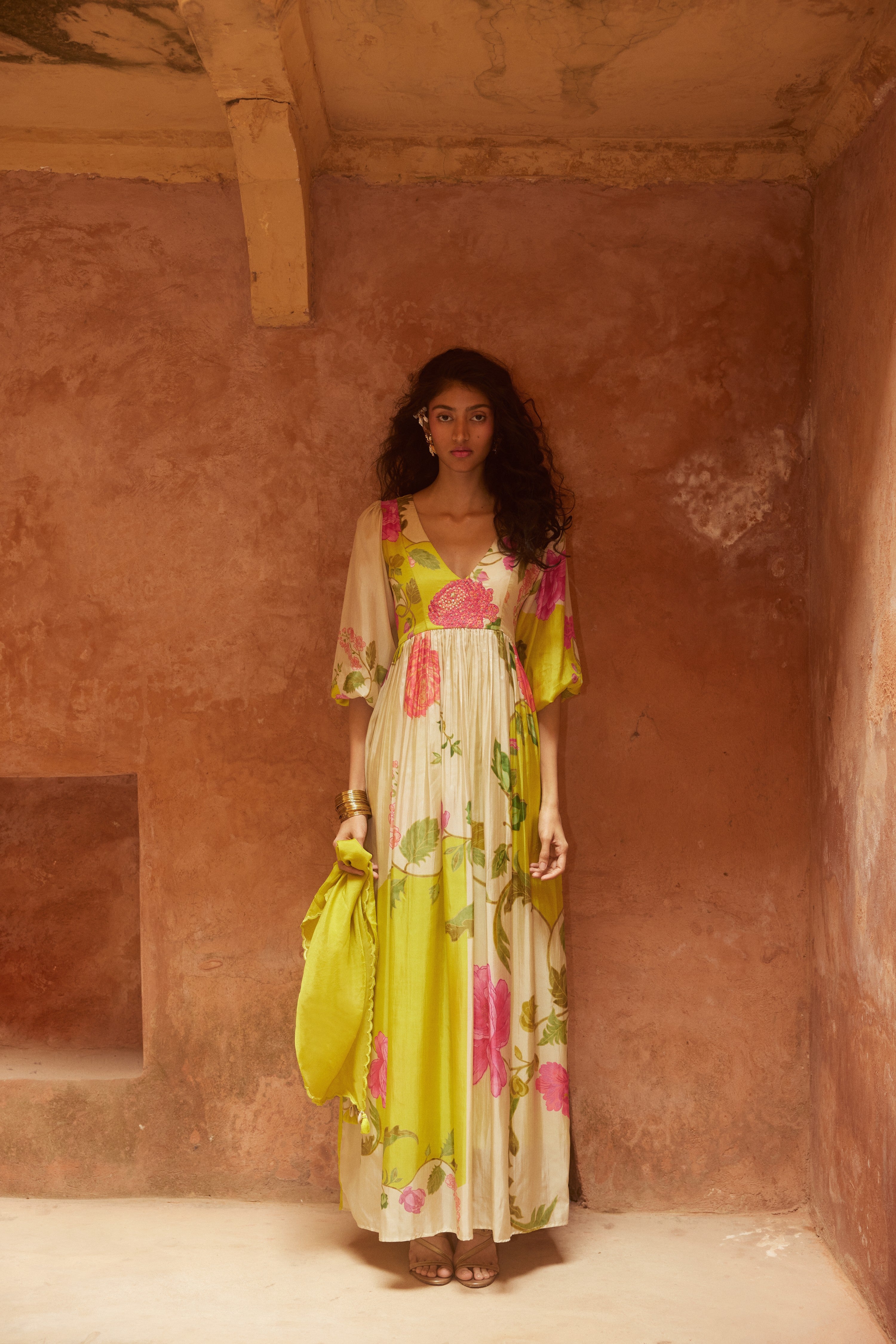 MARIGOLD DRESS – IVORY