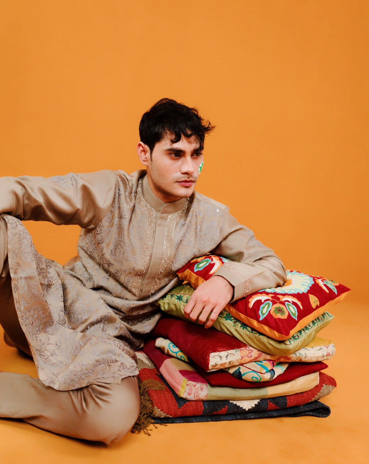 Floral Jacobean Kurta Set