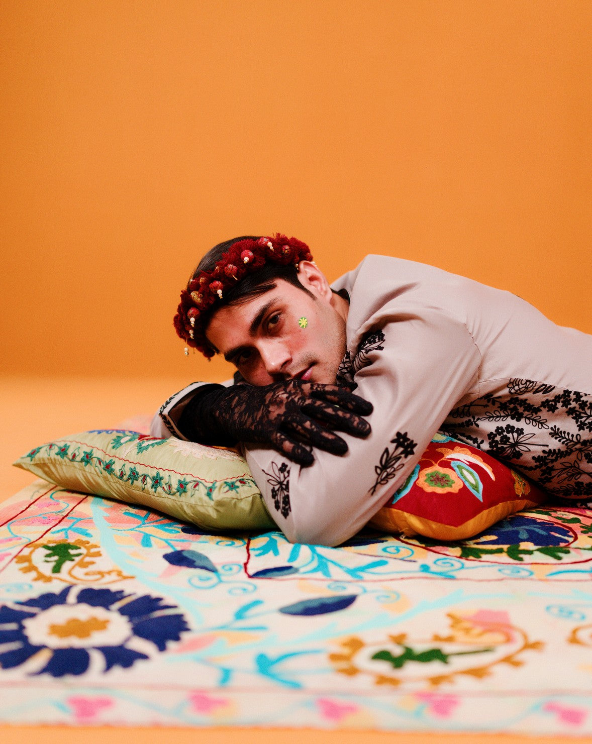 Floral Ogee Kurta Set