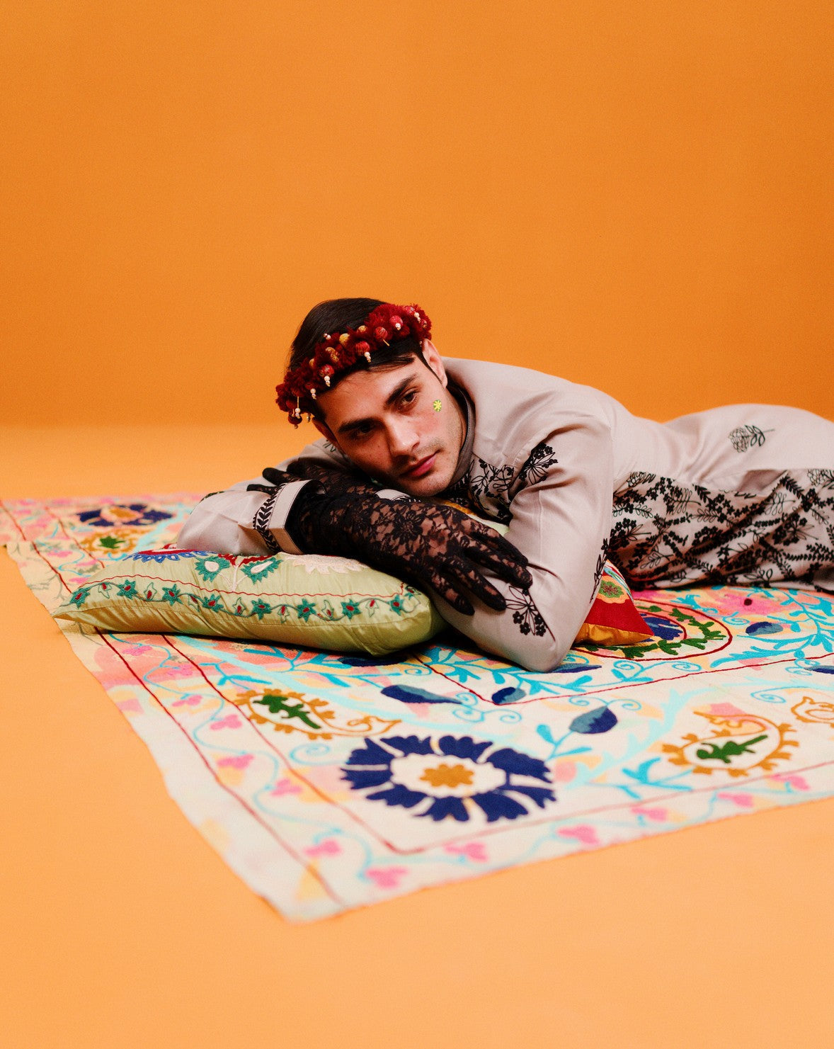 Floral Ogee Kurta Set