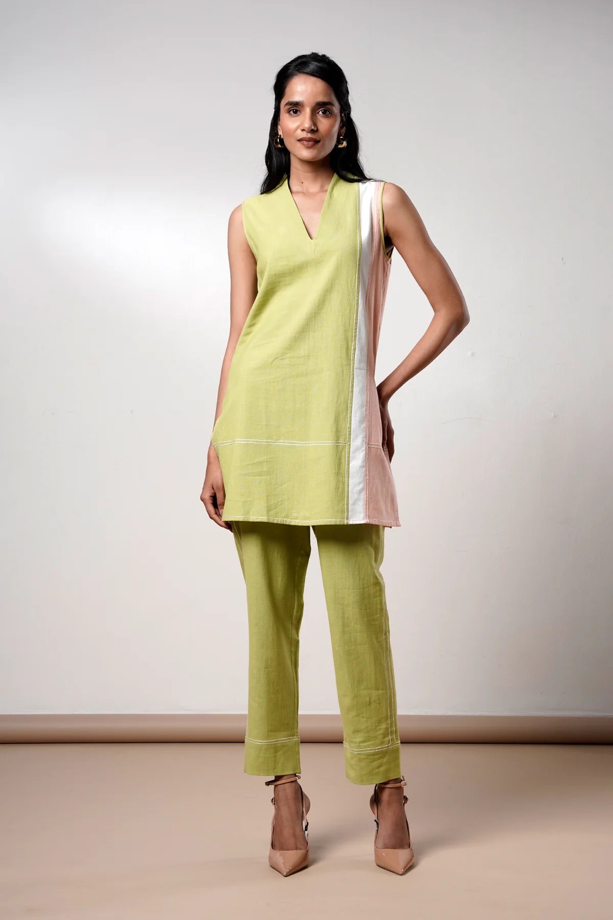 Annie – Molten Mocha Lamp Dress