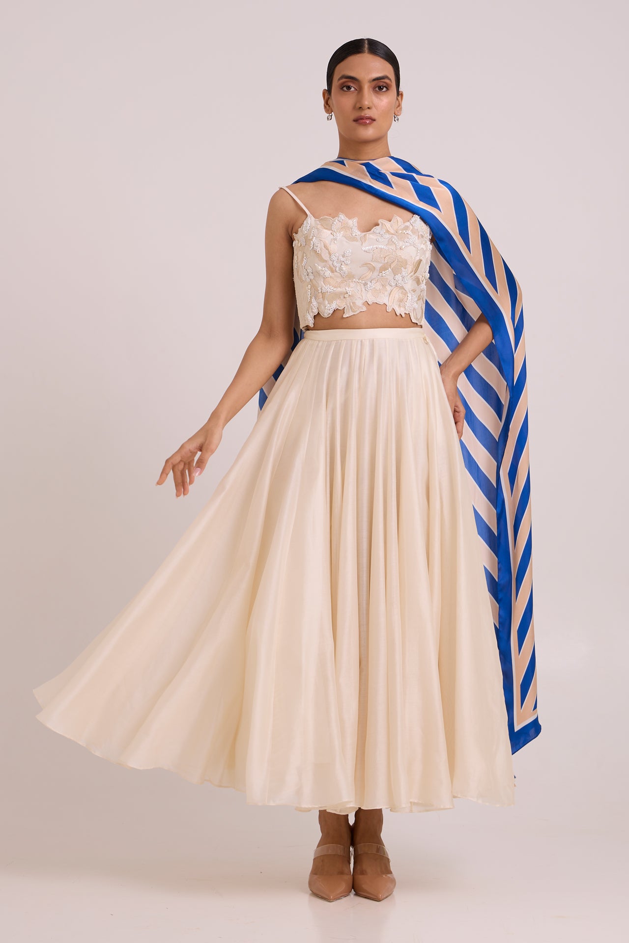 Hansa - Snow Laden Skirt Set