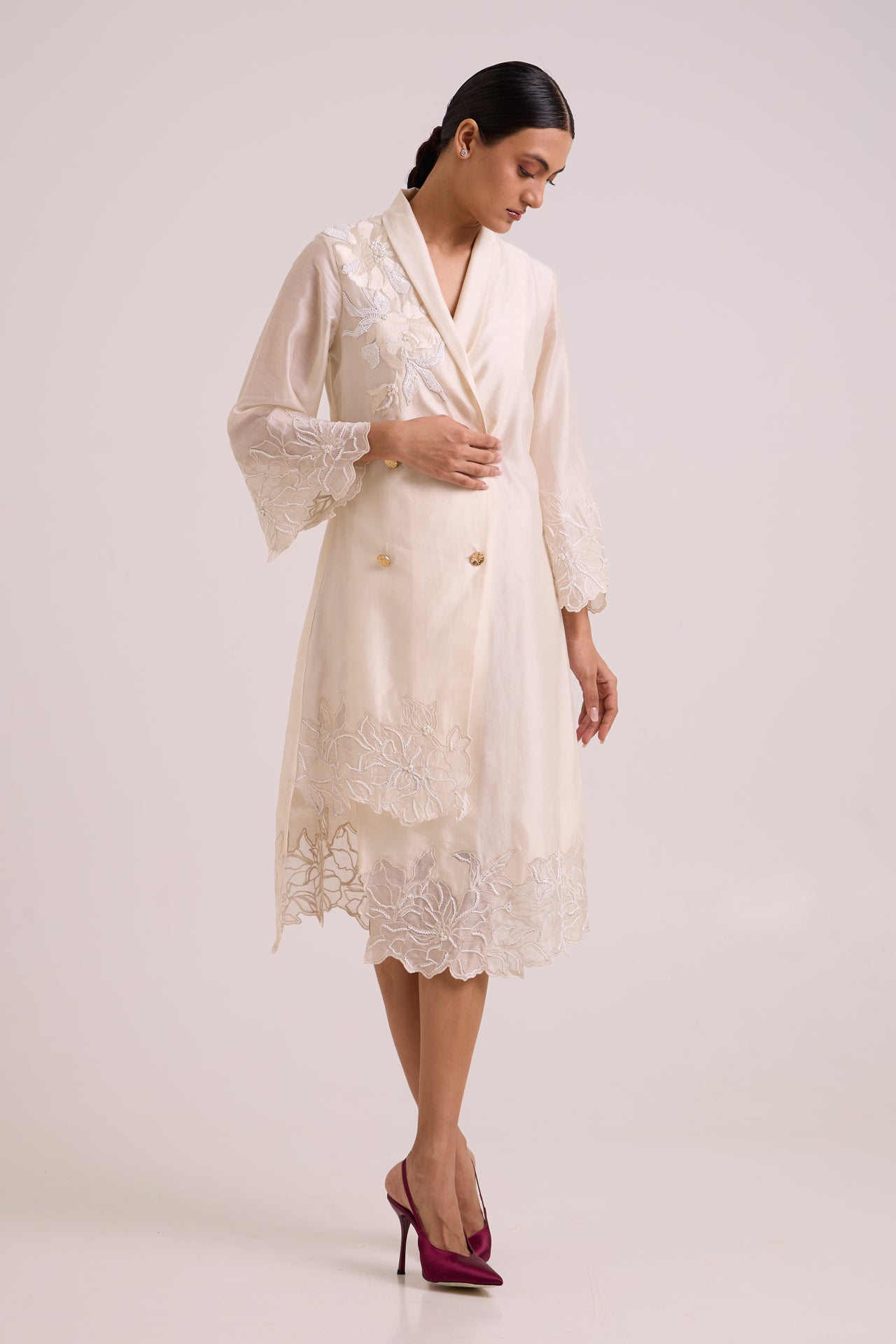 Logan - Quattro Button Blazer Dress