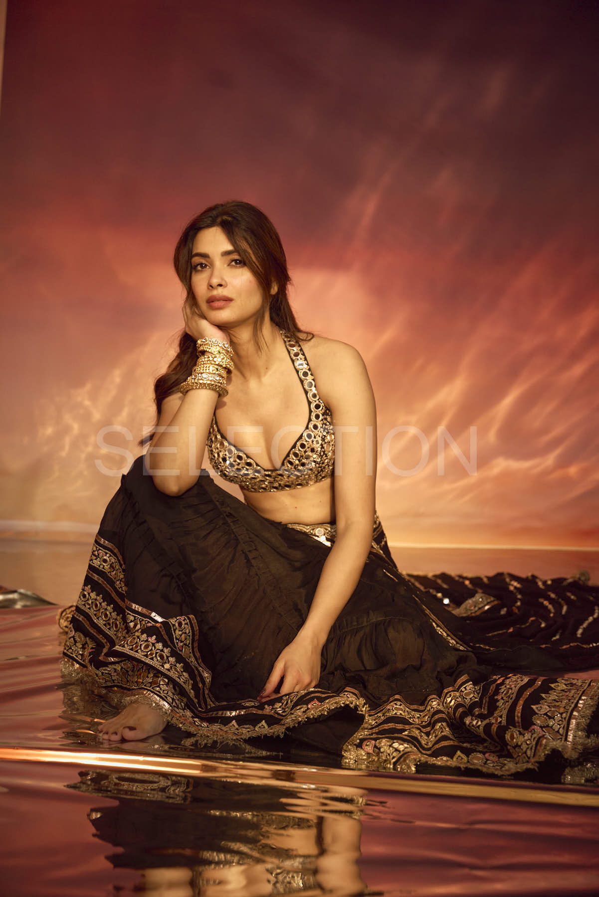 Diana Penty in Aradhana Saree Set