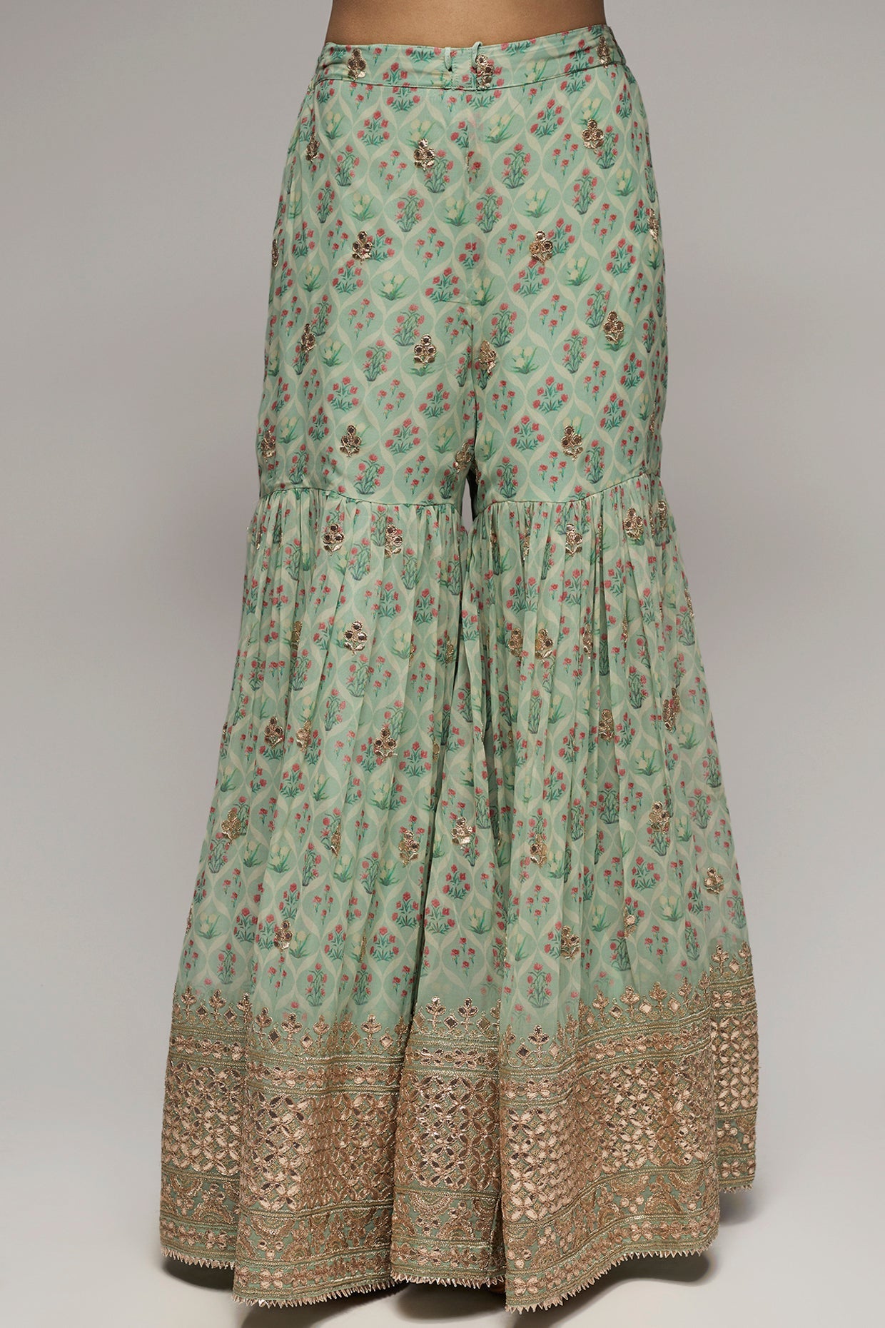 Nusrat Selvless Sharara Set