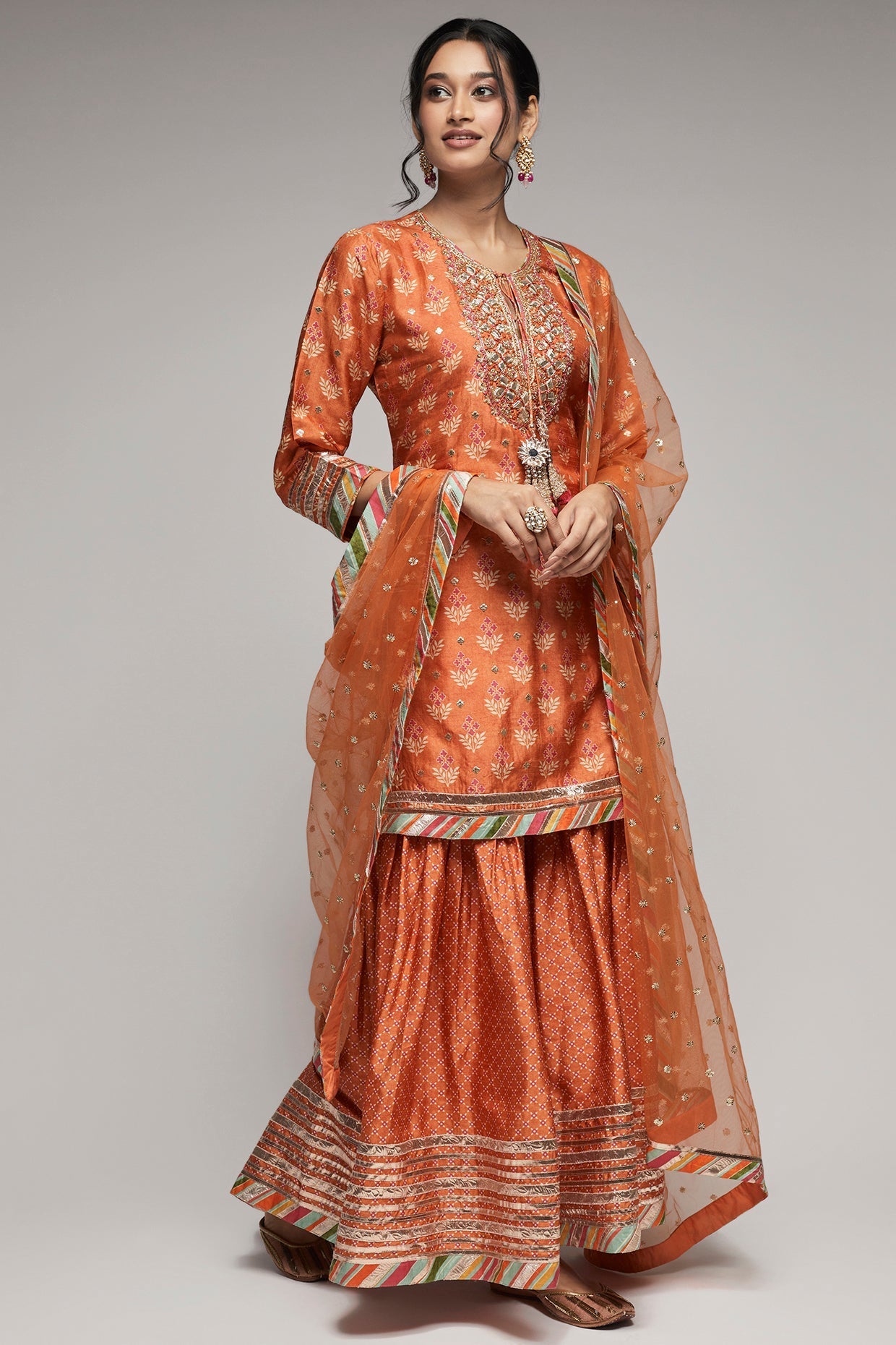 Tilla Short Sharara Set